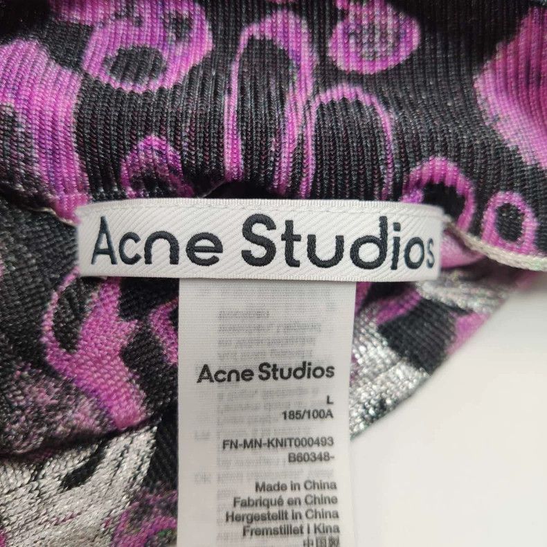 Acne Studios Acne Studios Colorblock Print Long-Sleeve Top-2508 Size US L / EU 52-54 / 3 - 4 Thumbnail