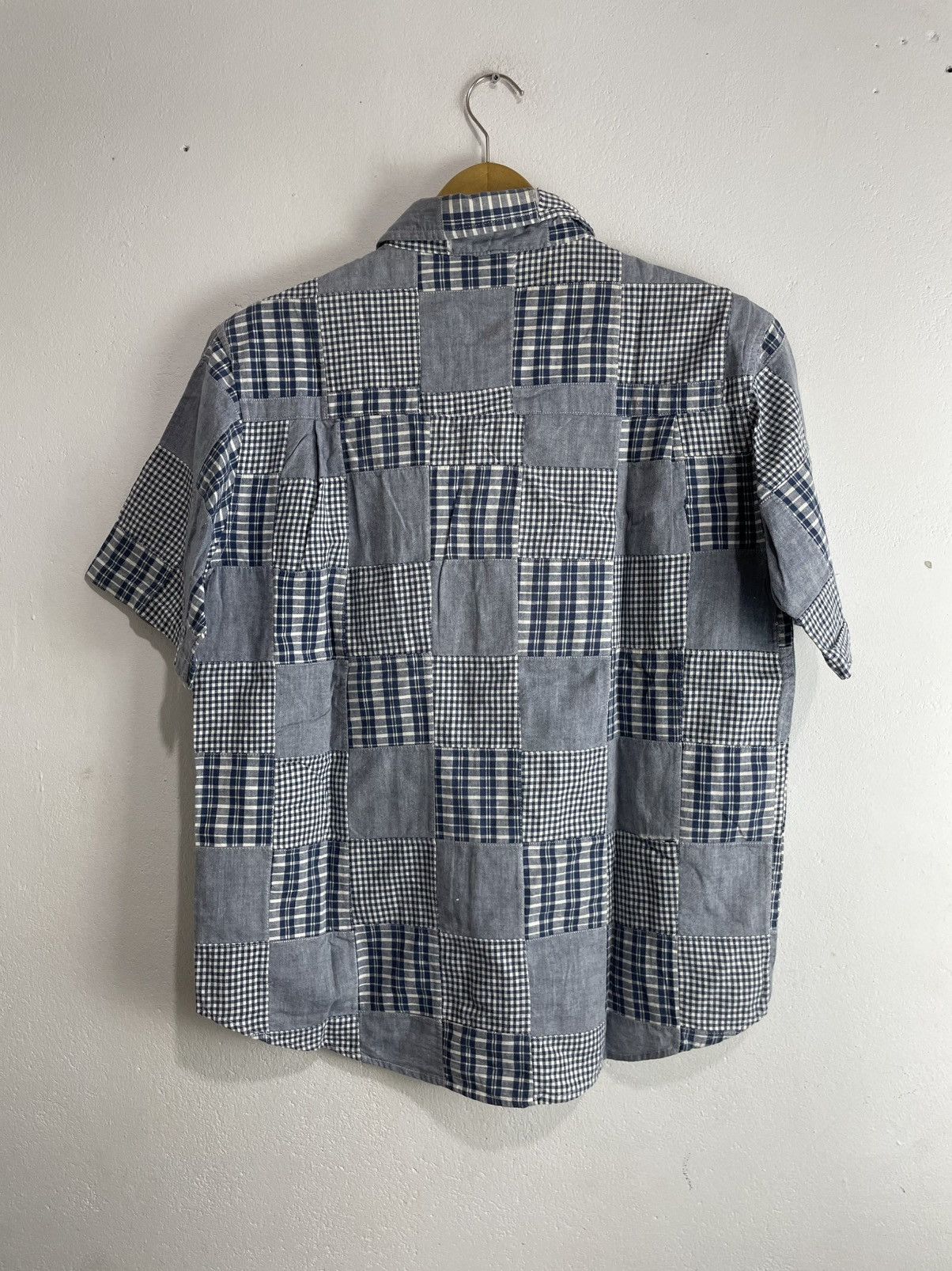 Japanese Brand Persons Jeans Japan Patchwork Shirt Junya watanabe style Size US M / EU 48-50 / 2 - 4 Thumbnail