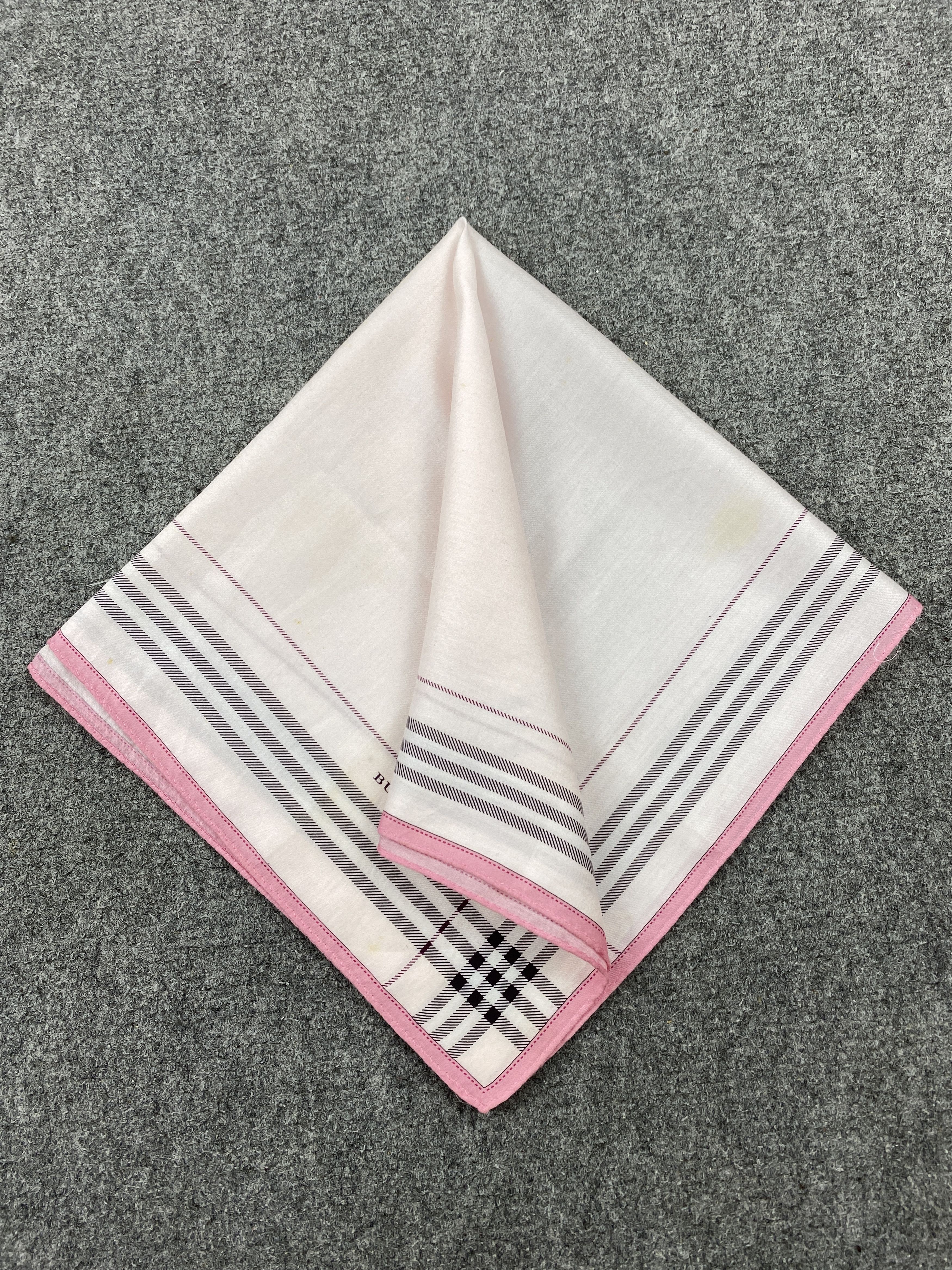 Burberry Vintage Burberry Handkerchief / Neckerchief HKC1160 Size ONE SIZE - 3 Thumbnail