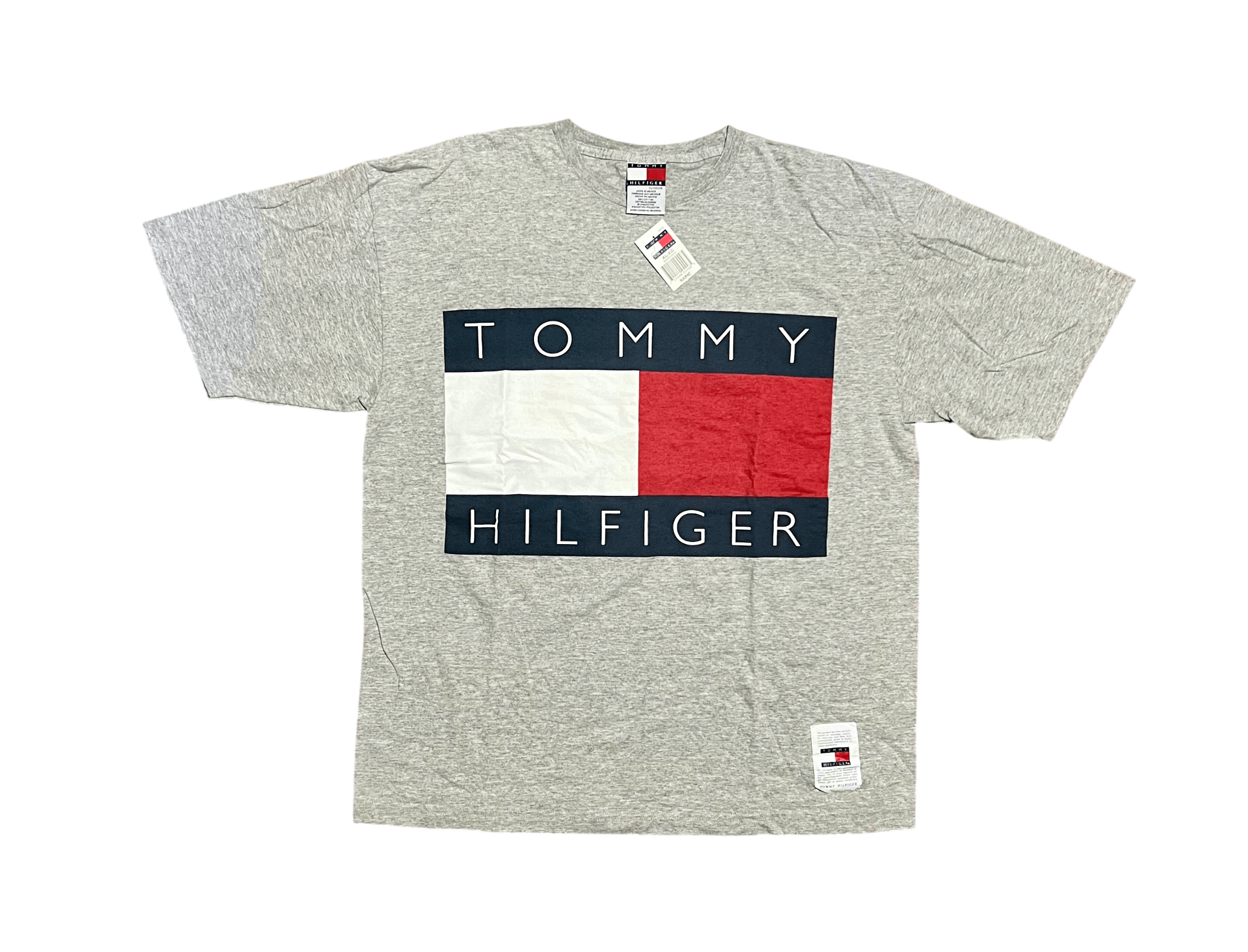 Tommy Hilfiger Tommy Hilfiger Y2K Big Logo Vintage Graphic T-Shirt Size US XL / EU 56 / 4 - 1 Thumbnail