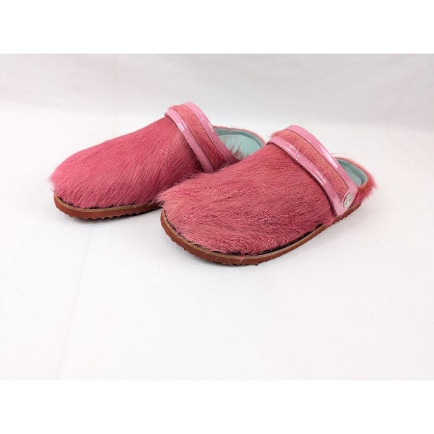 Vivienne Westwood o1rshd1 Oz Clogs With Hair Calf in Pink Size US 11 / EU 44 - 19 Thumbnail