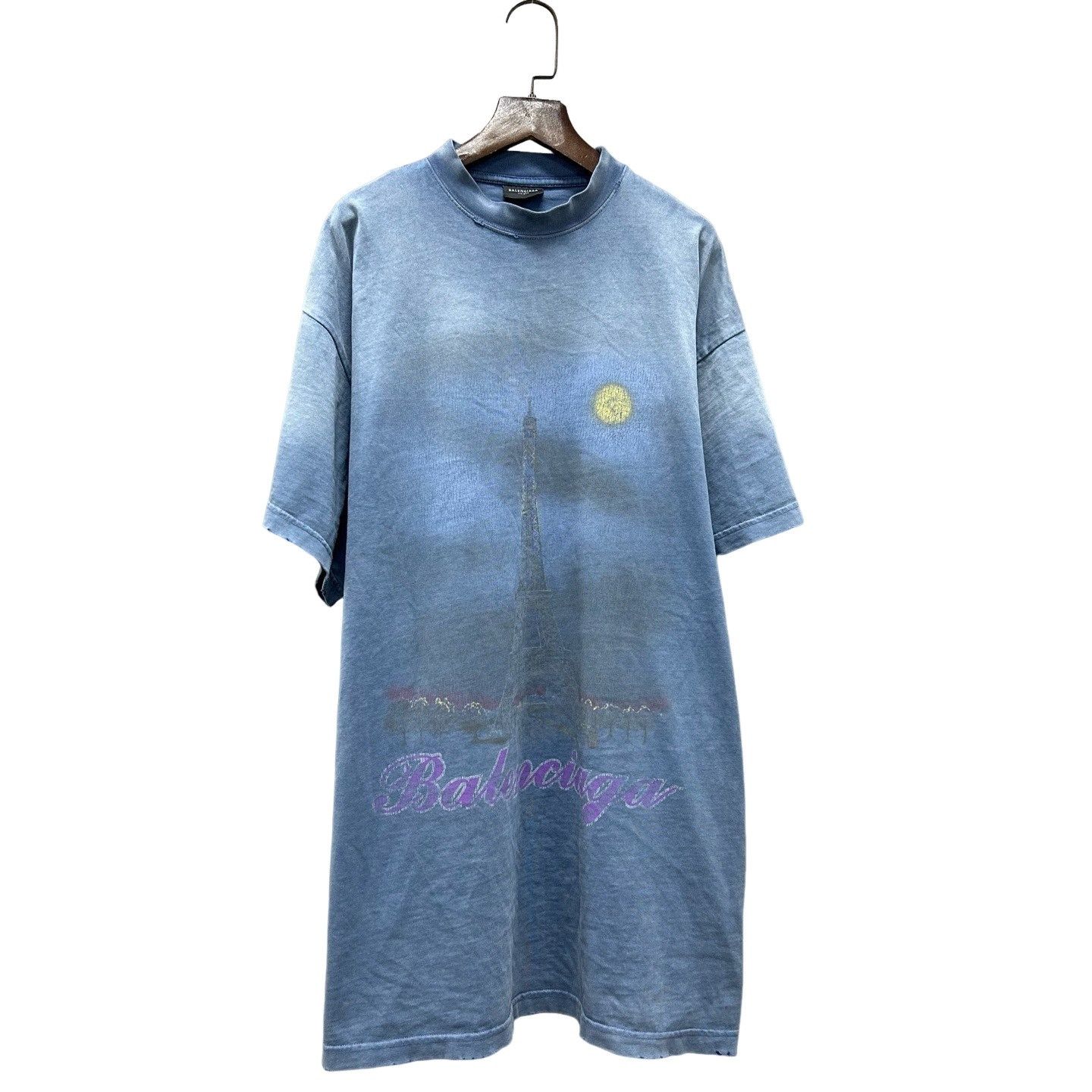 Balenciaga Balenciaga Eiffel Tower T-Shirt Size L Size US L / EU 52-54 / 3 - 1 Thumbnail