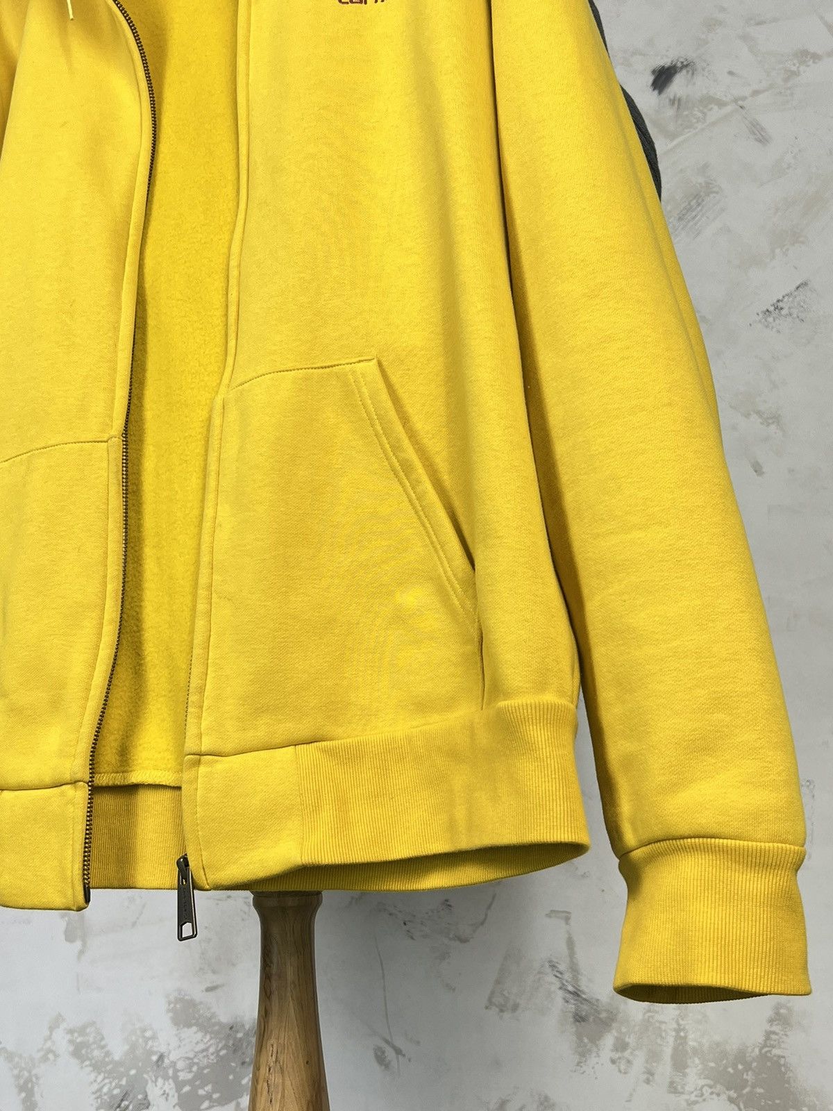 Carhartt Carhartt Yellow Zip Hoodie Size XL Size US XL / EU 56 / 4 - 3 Thumbnail
