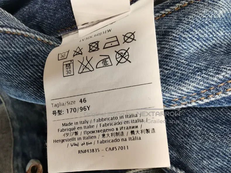Valentino Valentino Denim jacket Size US M / EU 48-50 / 2 - 7 Thumbnail