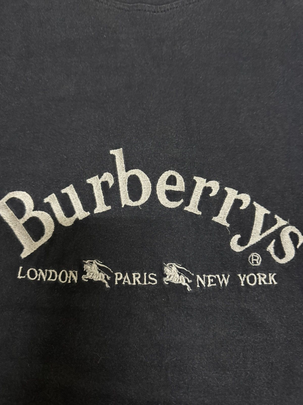 Burberry Vintage Burberrys Spell Out Tshirt Size US M / EU 48-50 / 2 - 6 Thumbnail