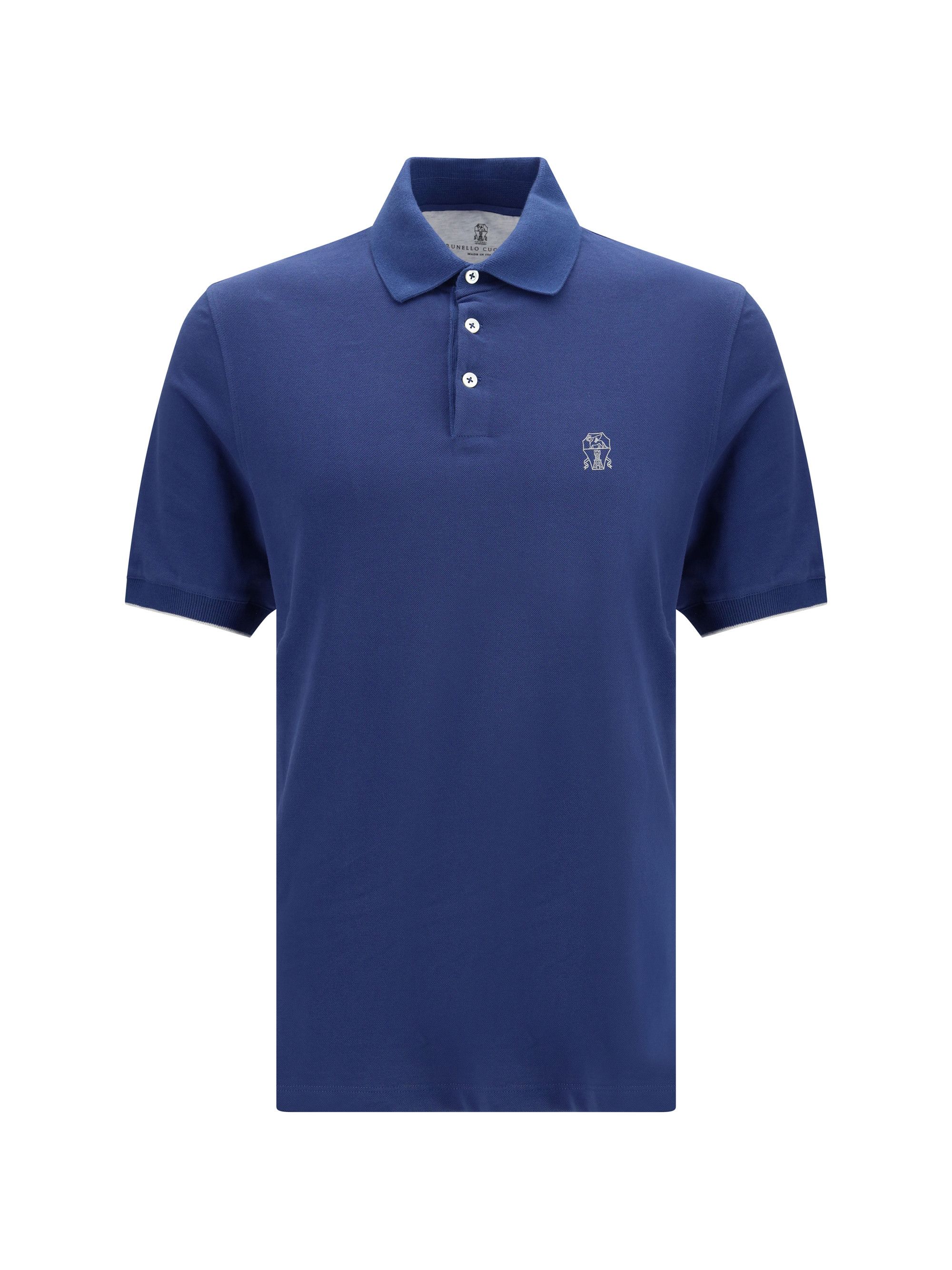 Brunello Cucinelli Cotton Polo Shirt Size US S / EU 44-46 / 1 - 1 Thumbnail