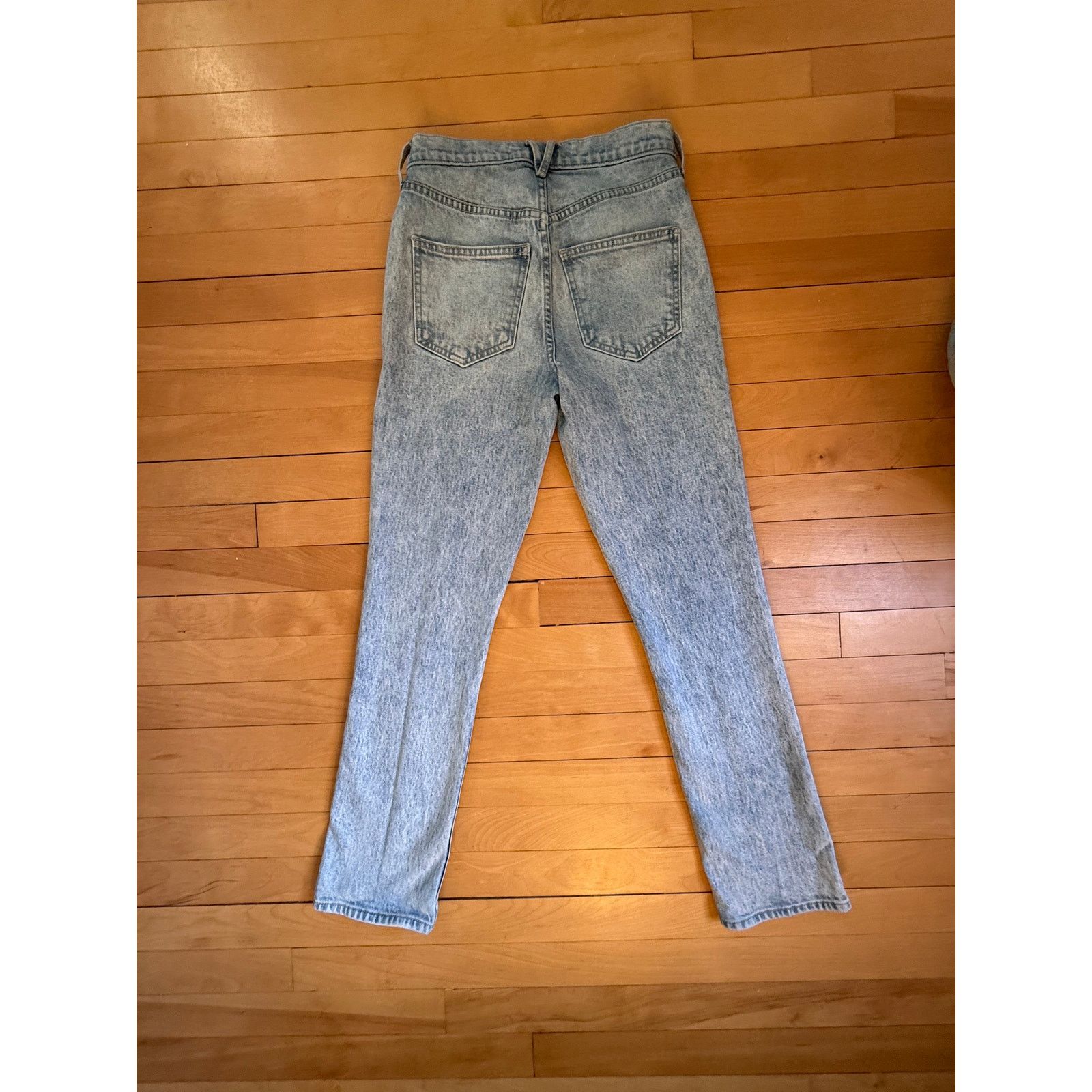 Veronica Beard Veronica Beard 80s Style High Rise Straight Leg Jeans 24 Size 24" / US 00 / IT 34 - 4 Thumbnail