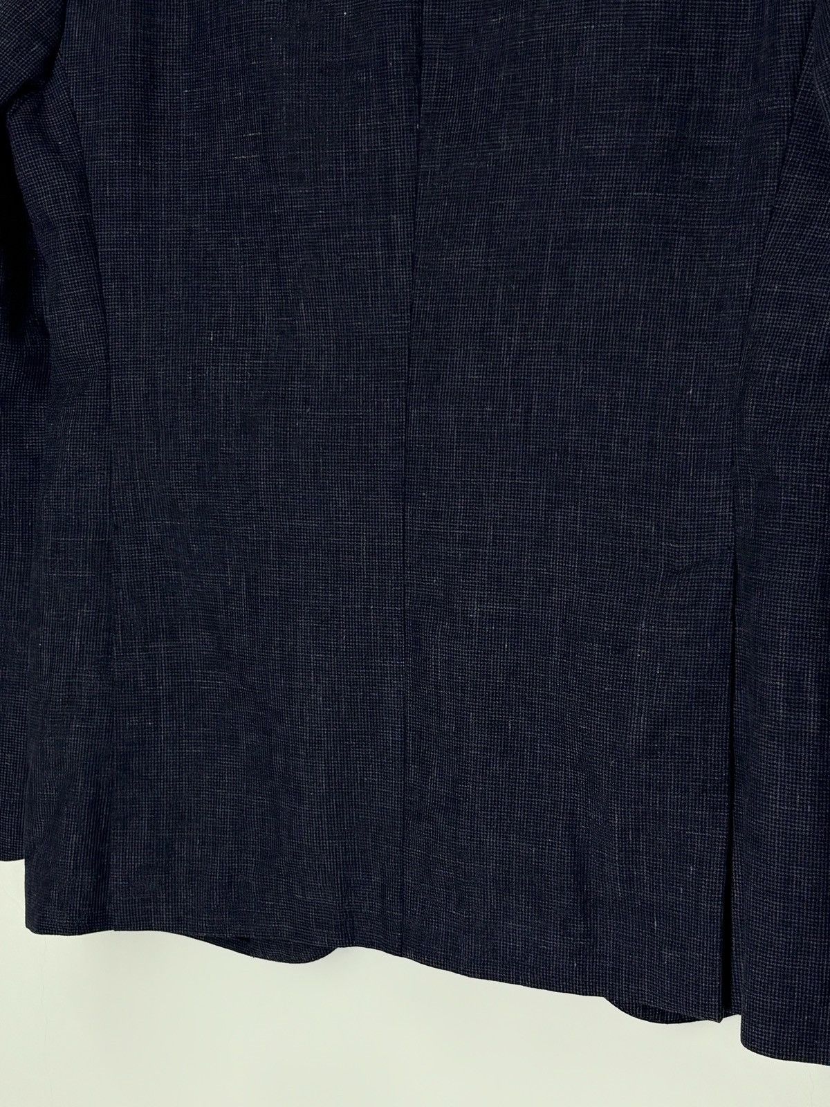 Boggi Boggi Linen Wool Blue Blazer Jacket Men’s 48R Size 48R - 17 Thumbnail