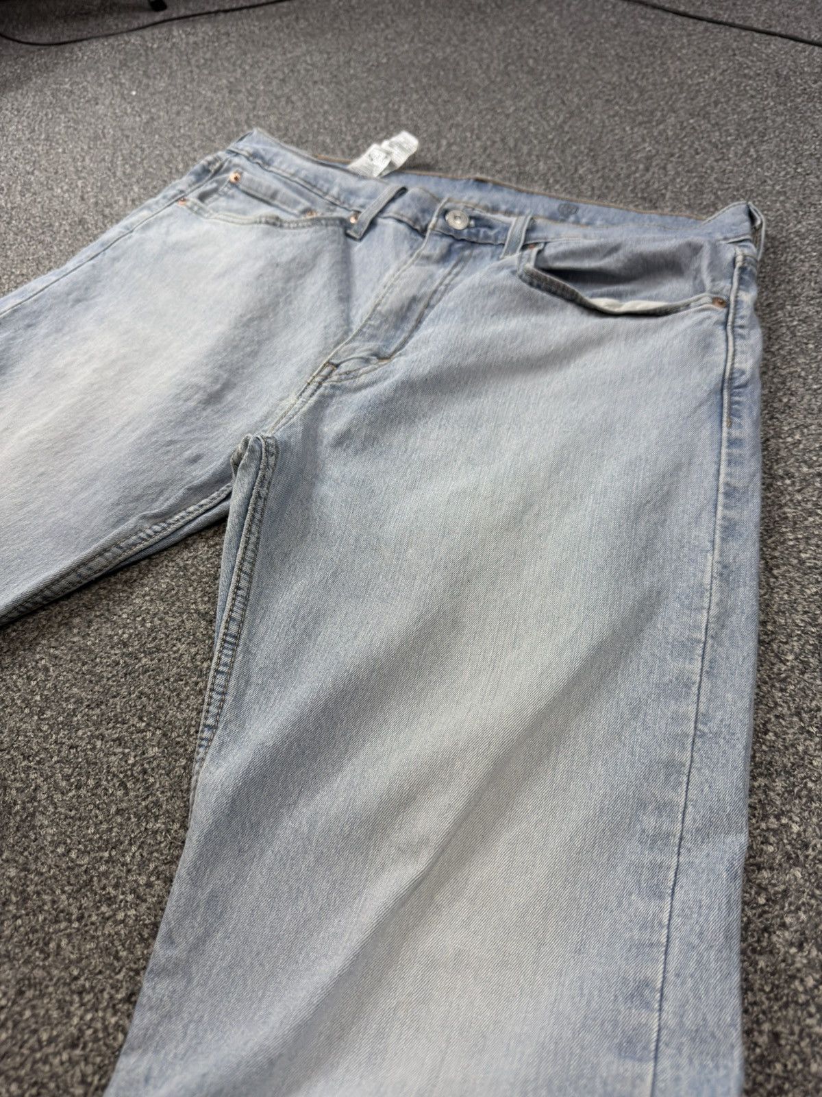 Levi's Made & Crafted Y2K Levis 502 Faded Wash Tappered Leg Denim Jeans Archive Size US 34 / EU 50 - 3 Thumbnail