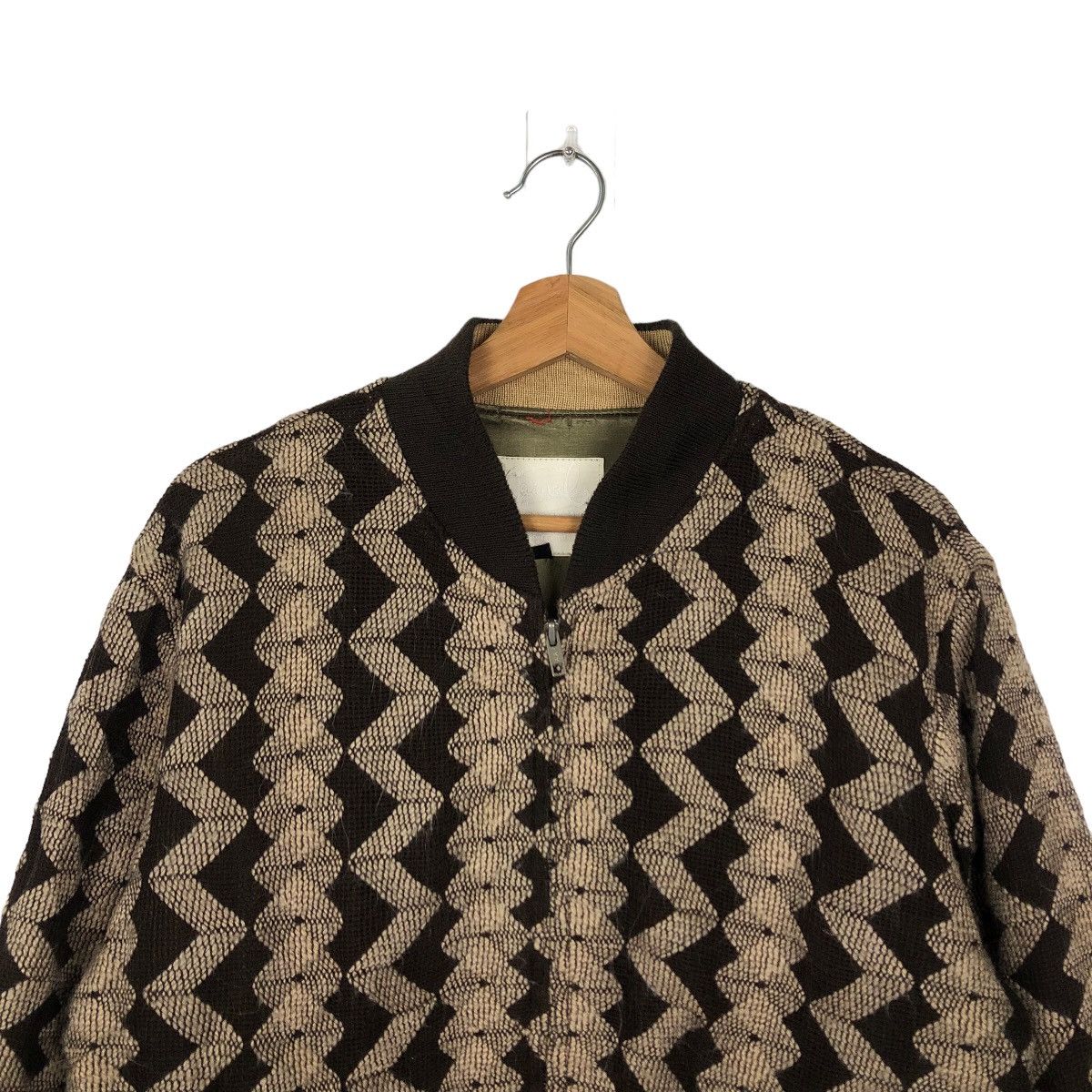 Japanese Brand VINTAGE NAVAJO BOMBER JACKET NAVAJO ISSEY MIYAKE STYLE Size US M / EU 48-50 / 2 - 2 Thumbnail