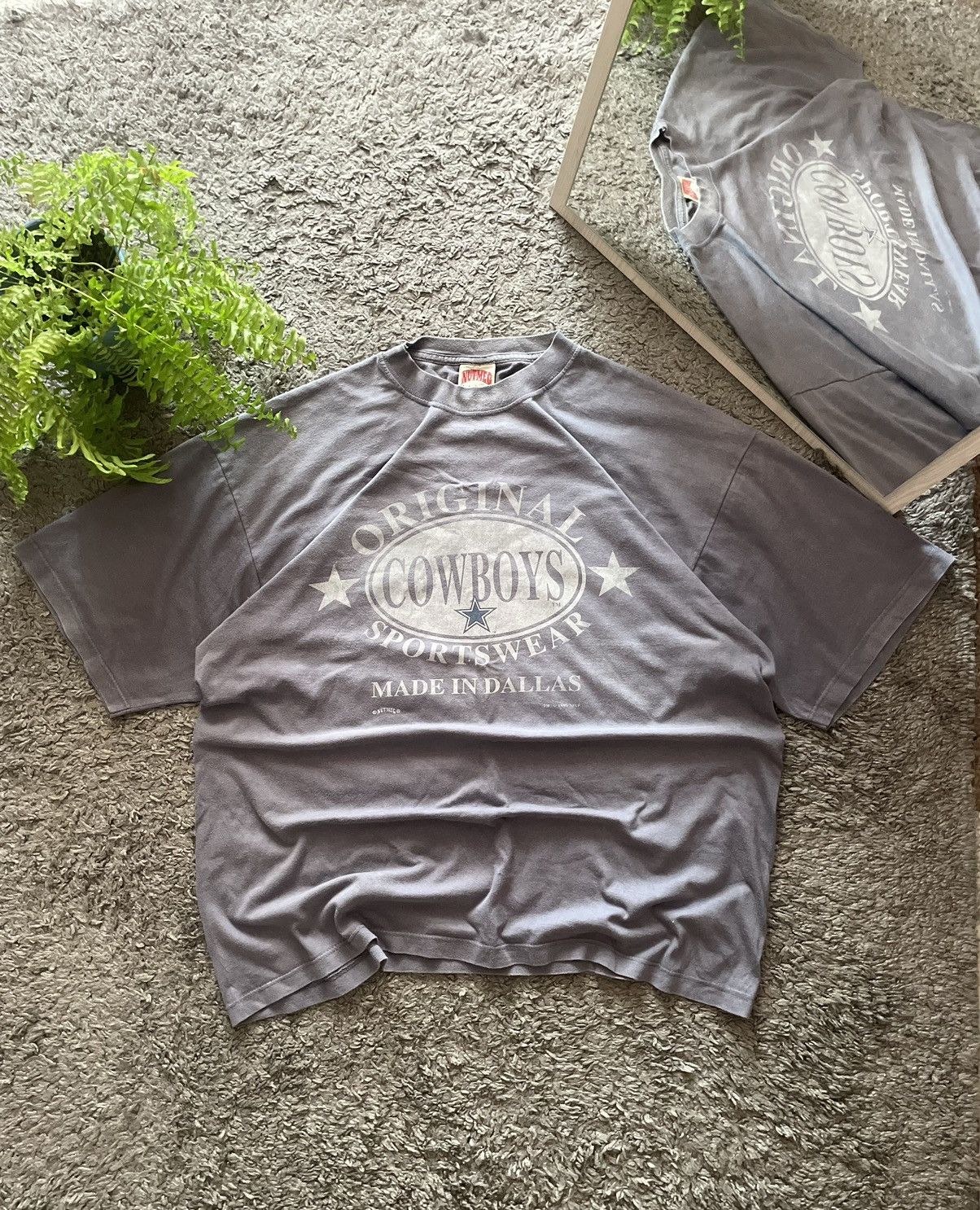 Nutmeg × Vintage 90s Nutmeg Mills Streetwear Vintage Big Logo Rare Y2k Size US XL / EU 56 / 4 - 1 Thumbnail