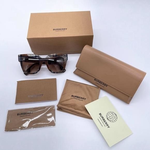 Burberry Authentic NEW BURBERRY BE4364 3967/13 WOMEN'S SUNGLASSES B Size ONE SIZE - 5 Thumbnail