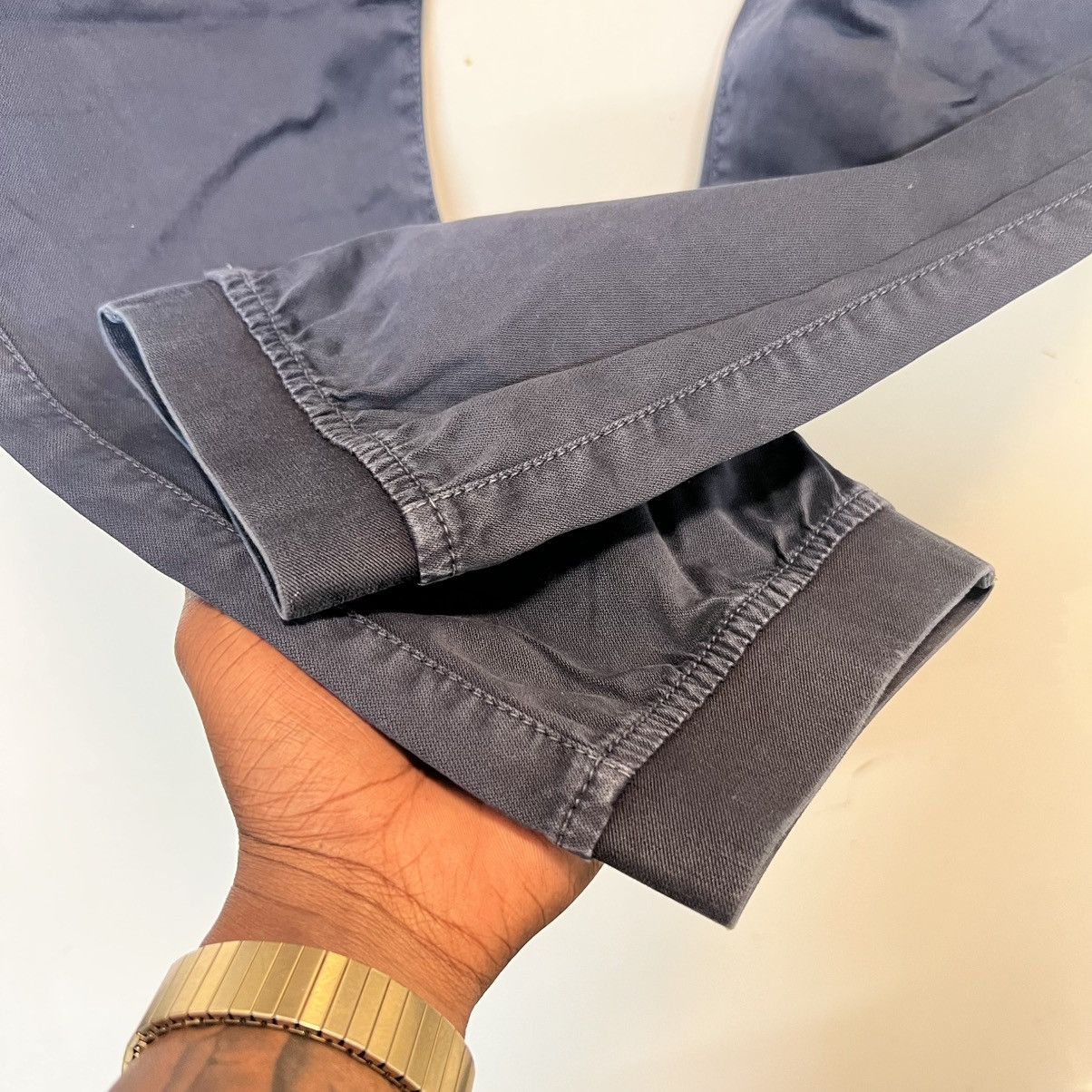 Stone Island Stone Island Cargo Pants Charcoal Blue Size US 32 / EU 48 - 6 Thumbnail
