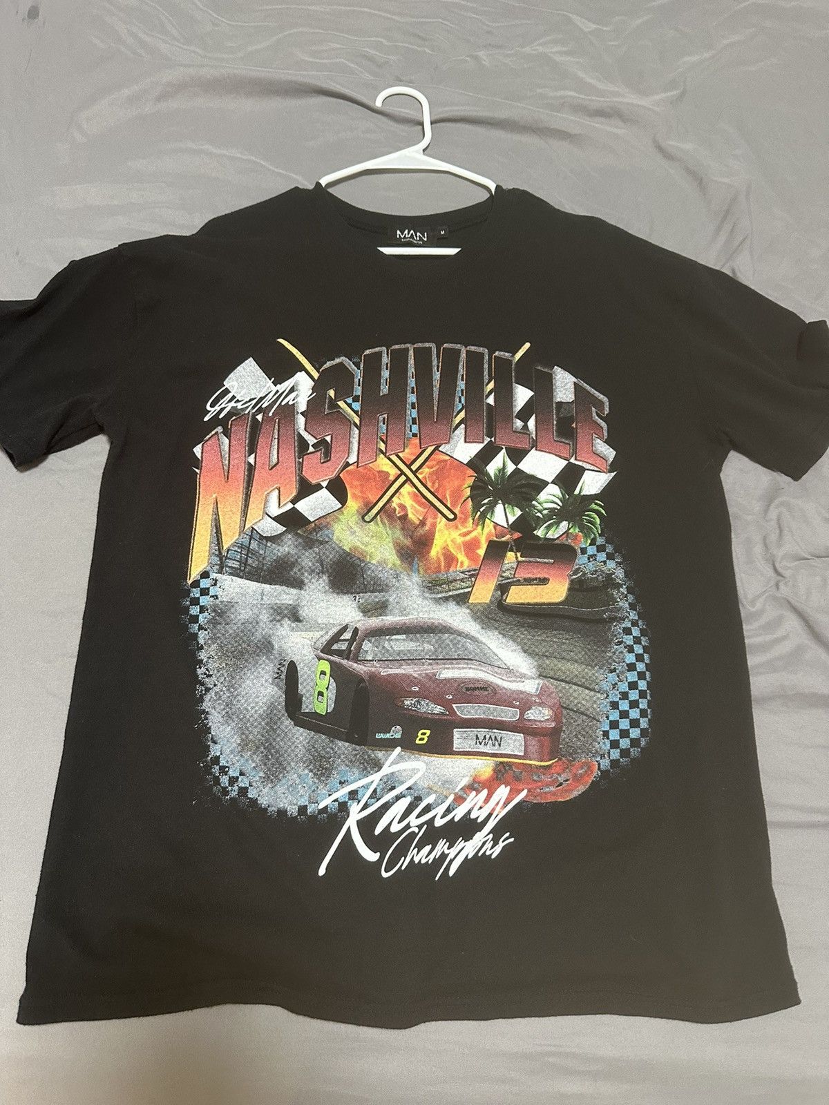 Boohoo × Vintage Vintage style Nashville Tshirt Size US M / EU 48-50 / 2 - 1 Thumbnail
