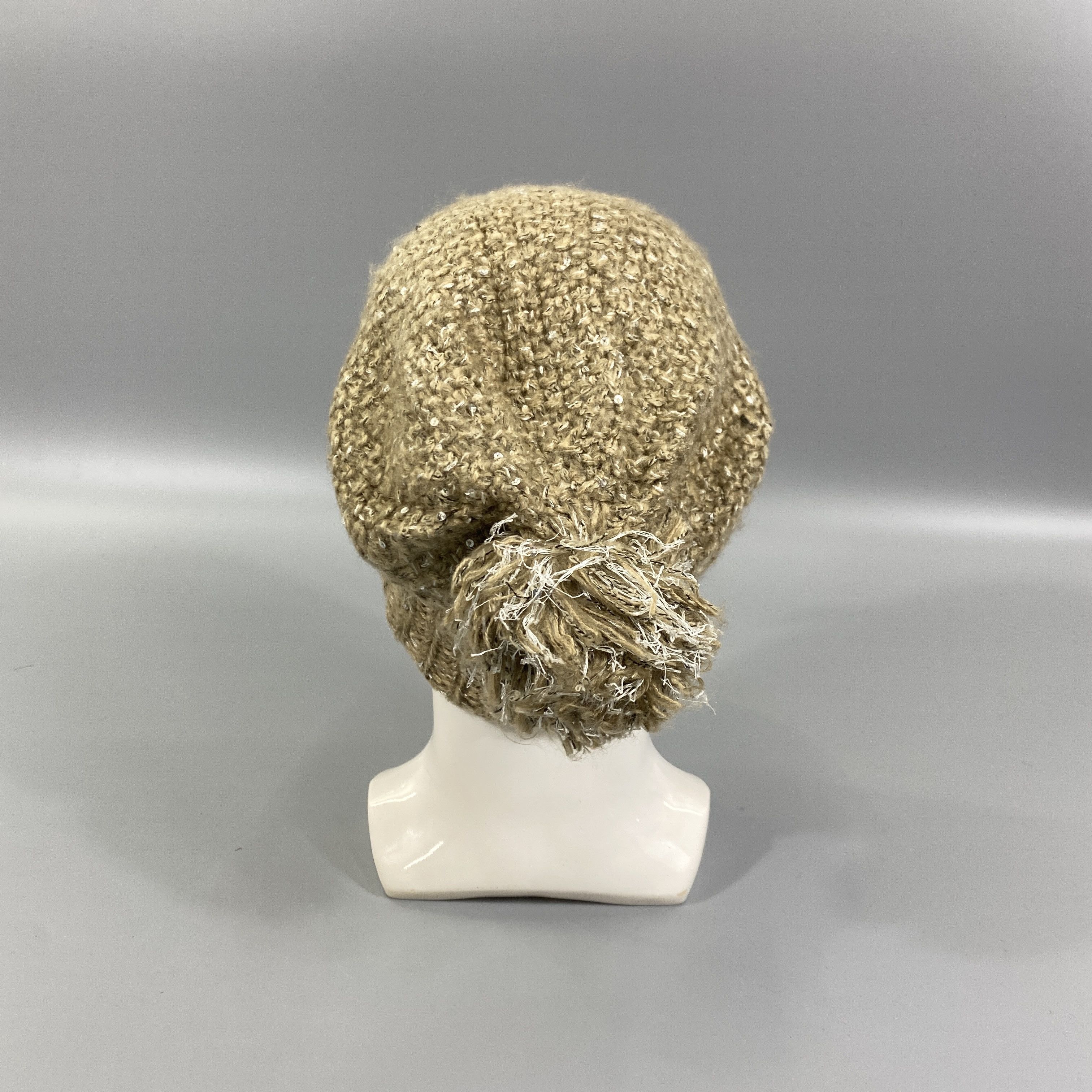 Japanese Brand Japanese Brand Knitted Beanie Hat Pom Pom -BN856 Size ONE SIZE - 3 Thumbnail