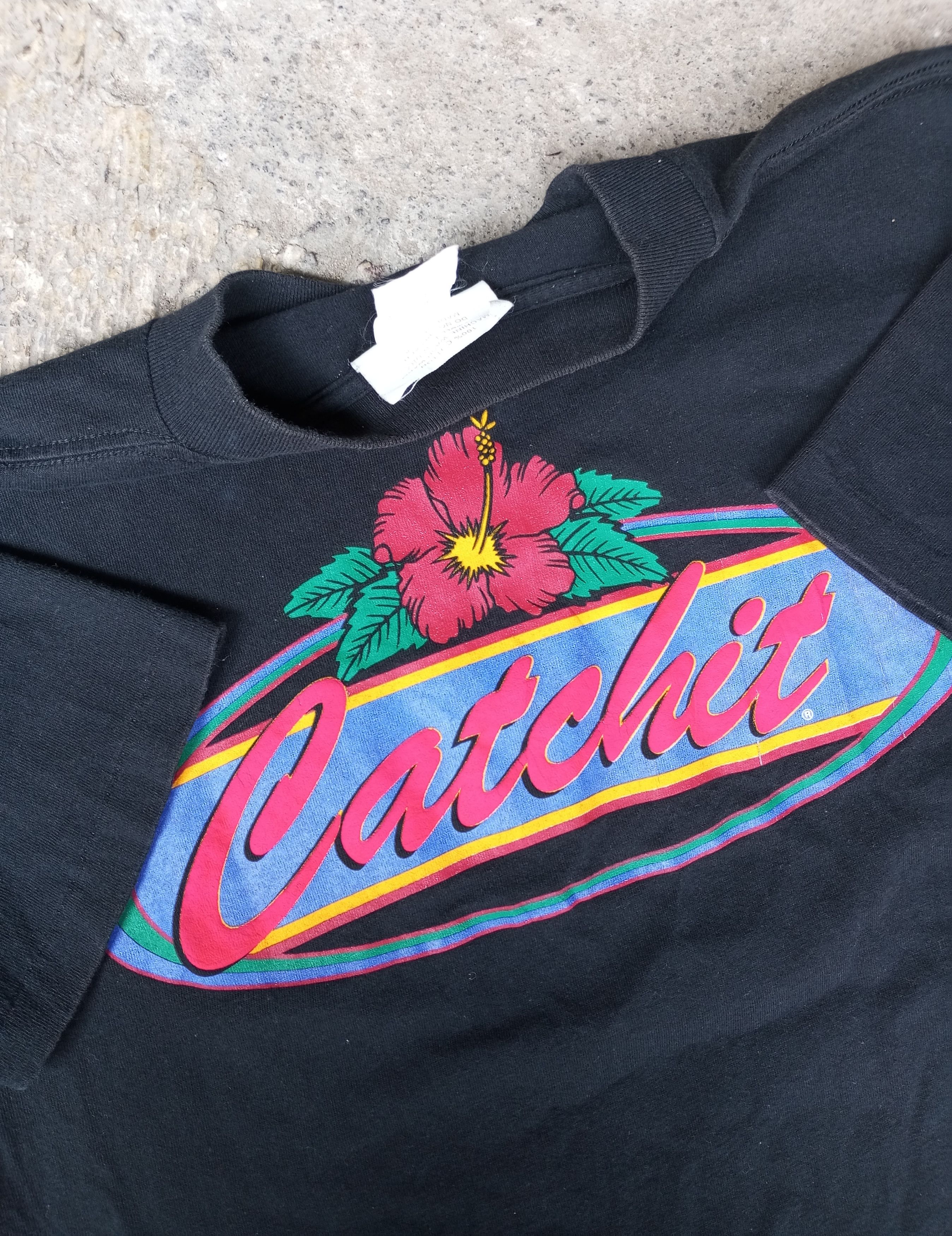 Other VINTAGE CATCHIT T-SHIRT Size US M / EU 48-50 / 2 - 1 Thumbnail
