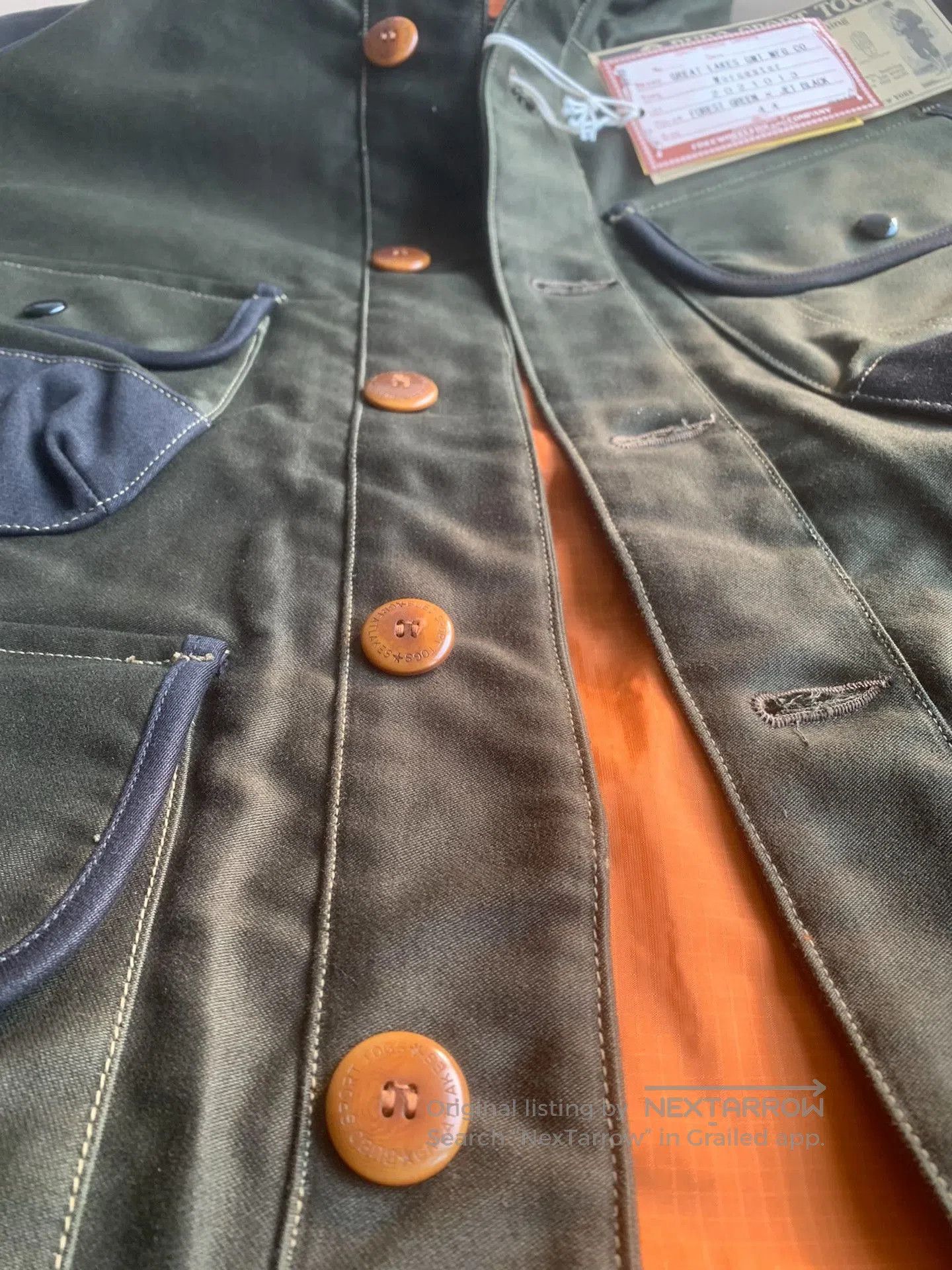 Freewheelers FREEWHEELERS Worcester HUNTING COAT. Size US S / EU 44-46 / 1 - 5 Thumbnail