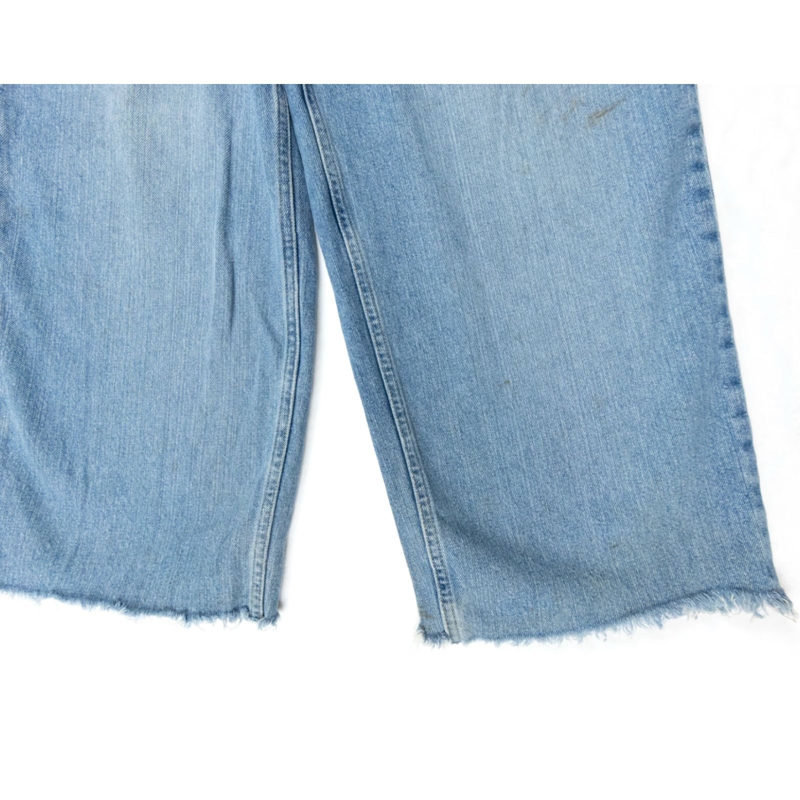Anchor Blue VINTAGE Anchor Blue Jeans Men's 33x25 Denim Pants Baggy Wide-Leg Y2K Skater Cotton Blue Retro Size US 33 - 3 Thumbnail