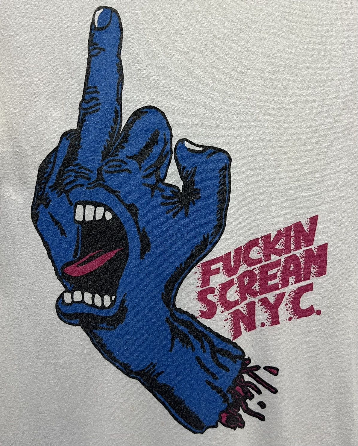Vintage FUCKINSCREAM Fuckin' Scream T-shirt Size US S / EU 44-46 / 1 - 3 Thumbnail