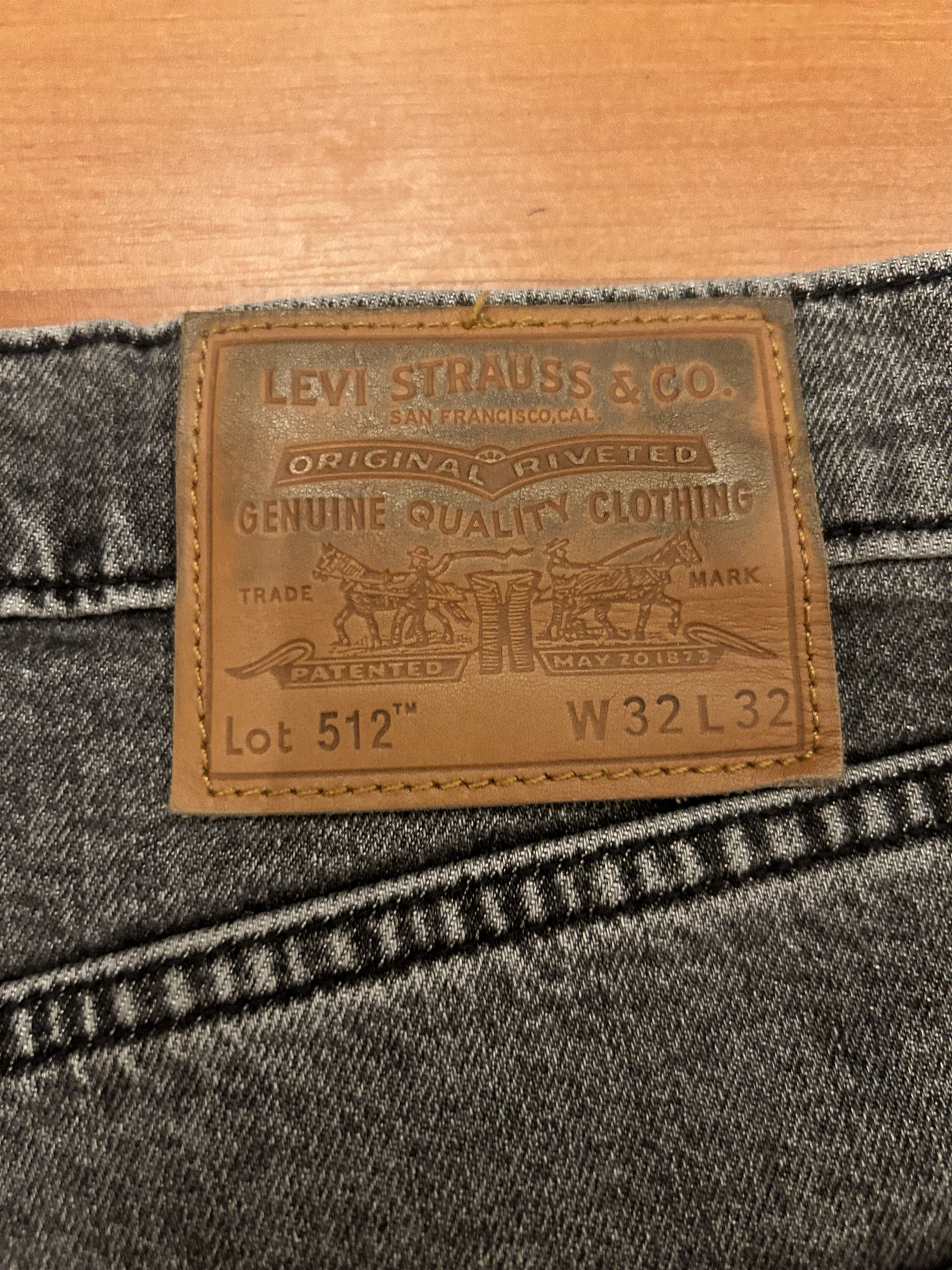 Levi's Levis 512 Slim Fit 32x32 Size US 32 / EU 48 - 6 Thumbnail