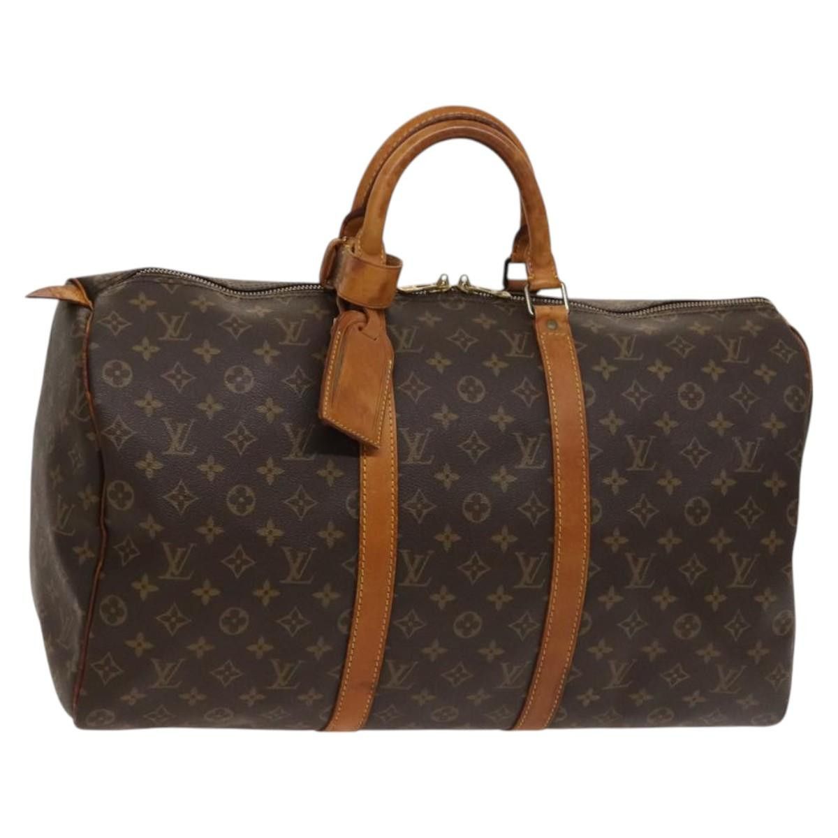 Louis Vuitton LOUIS VUITTON Monogram Keepall 50 Boston Bag M41426 Size ONE SIZE - 1 Thumbnail
