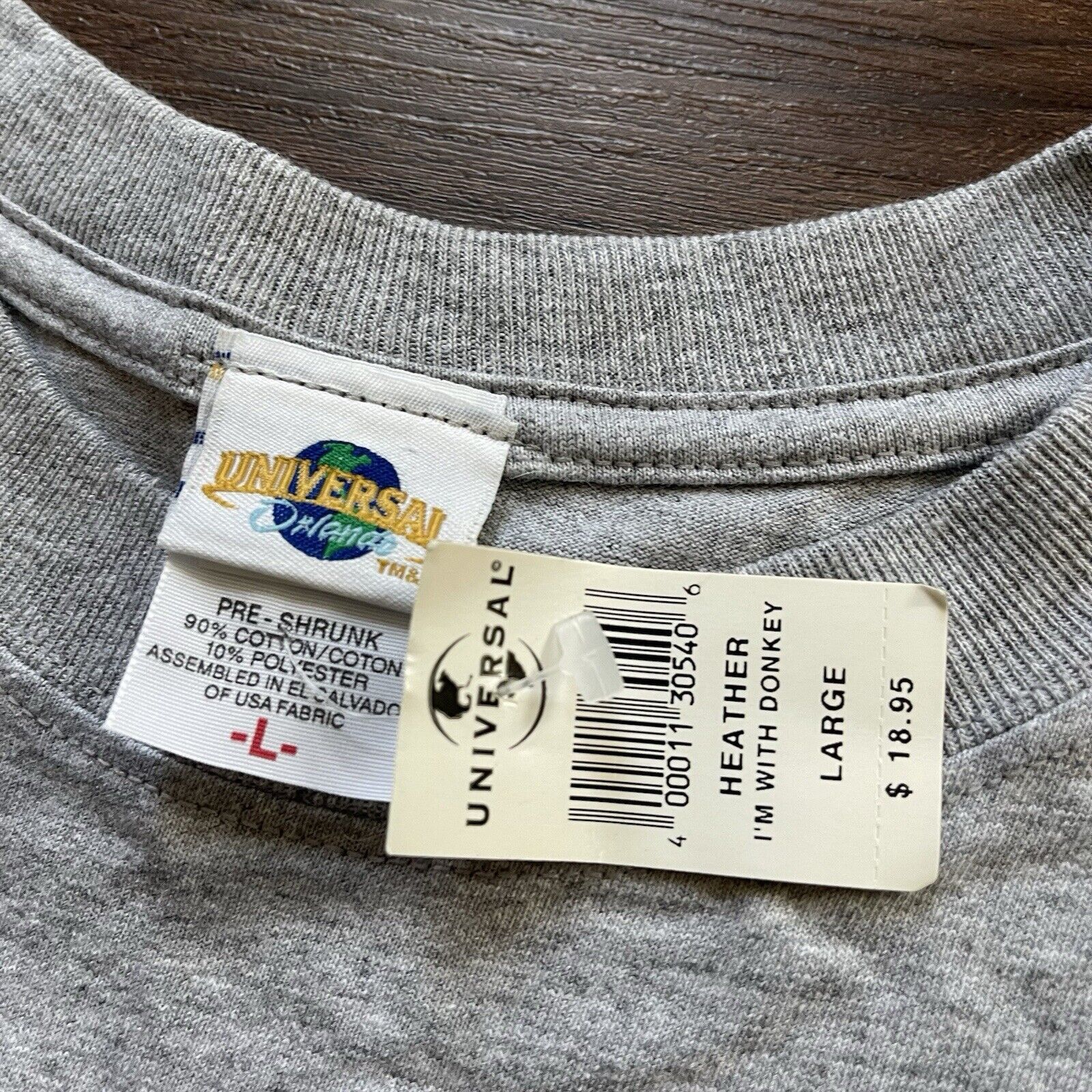 Universal Studios Vtg 2003 Universal Studios Shrek Movie Promo T-Shirt L New Size US L / EU 52-54 / 3 - 6 Thumbnail