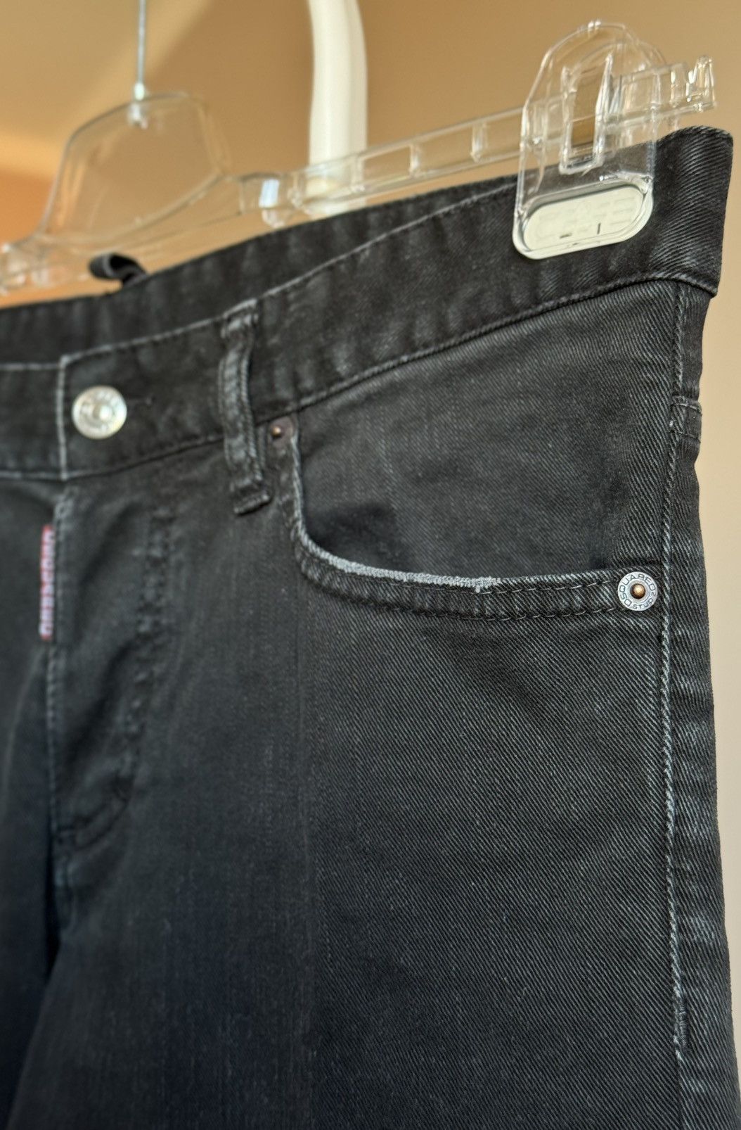 Dsquared2 Dsquared2 Metal Logo Denim Pants Black Jeans 48 Size US 30 / EU 46 - 10 Thumbnail