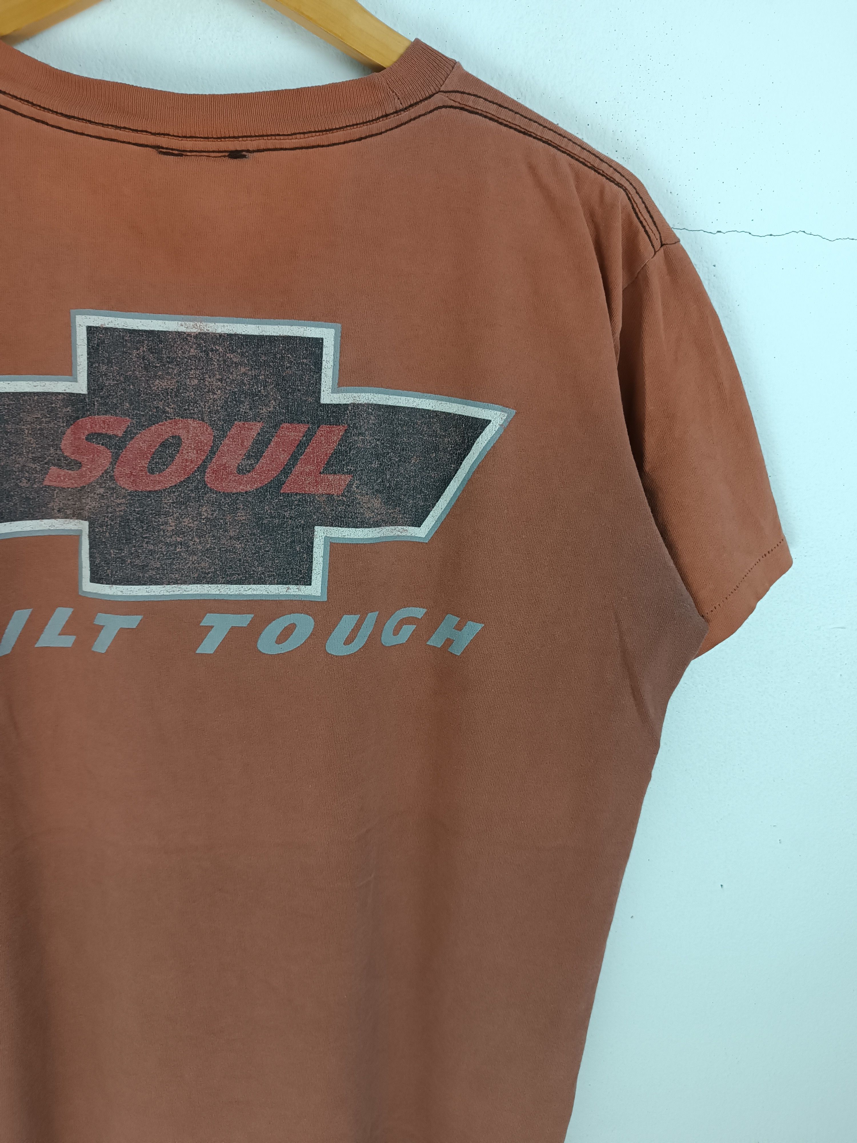 Ford VINTAGE 90'S SOUL ACID WASH CHEVY SINGLE STITCH VERY RARE Size US XL / EU 56 / 4 - 7 Thumbnail