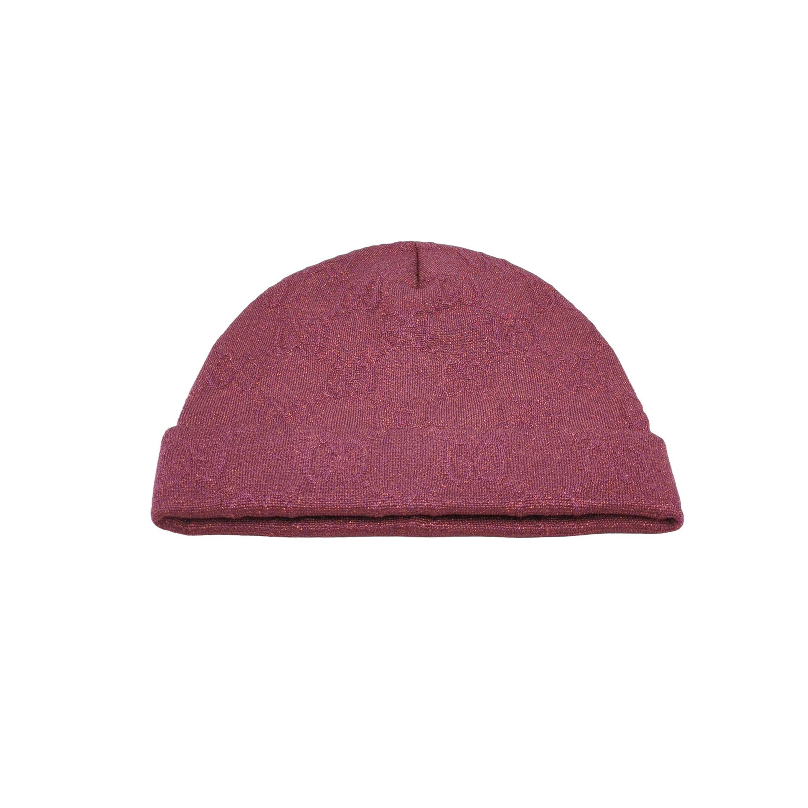 Gucci Gucci Metallic GG Logo Beanie Size M Size ONE SIZE - 1 Thumbnail