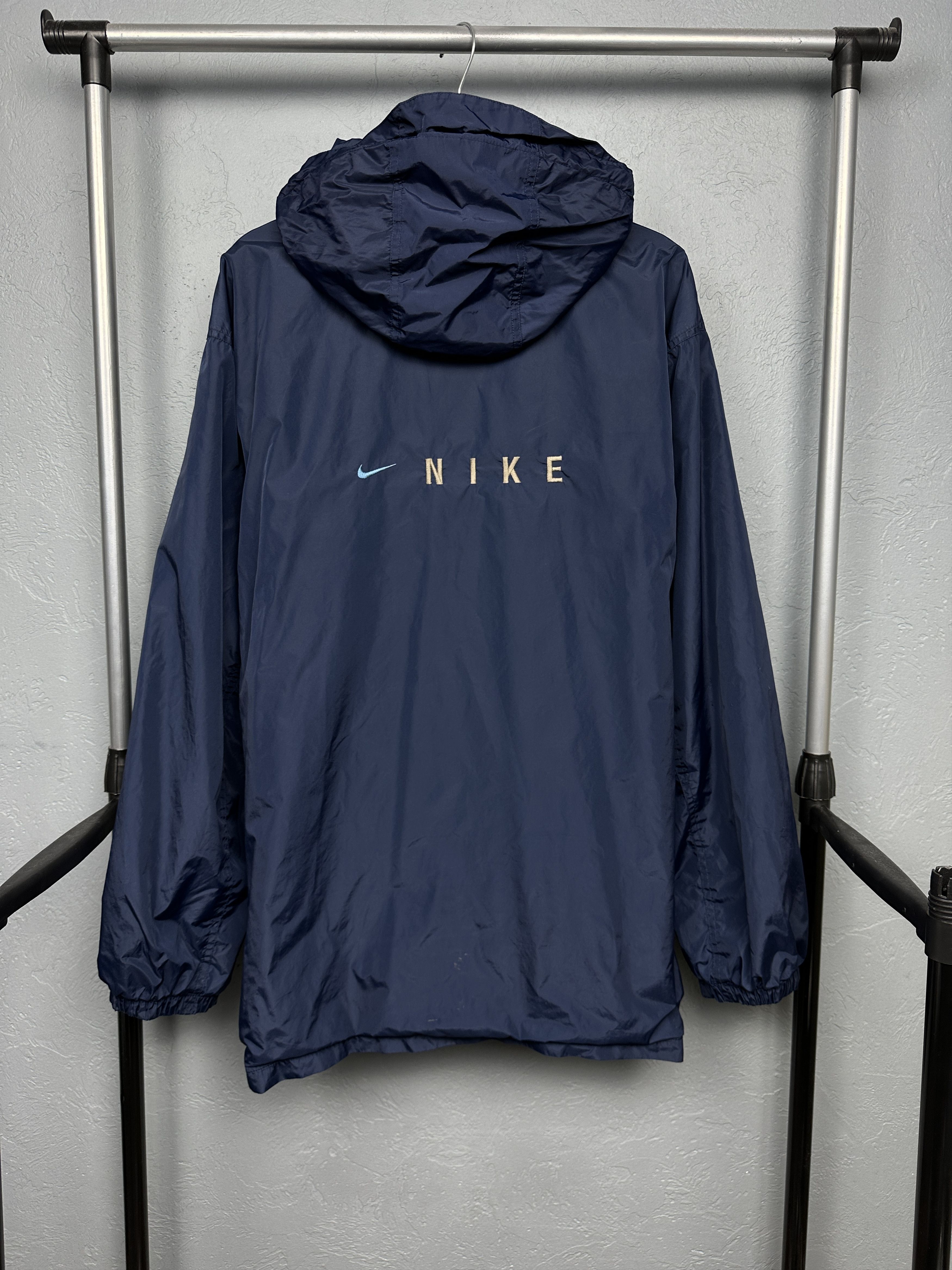 Nike Nike 90s Vintage Mens Nylon Jacket Size US L / EU 52-54 / 3 - 1 Thumbnail
