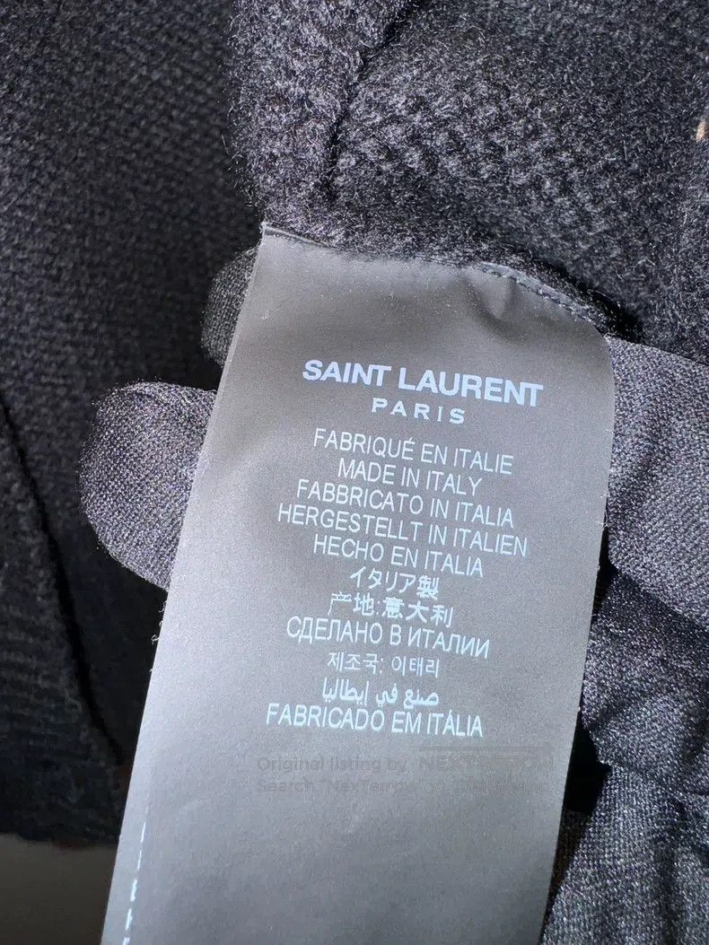Saint Laurent Paris Saint Laurent Paris Cashmere Logo Scale Cardigan i Size US S / EU 44-46 / 1 - 5 Thumbnail