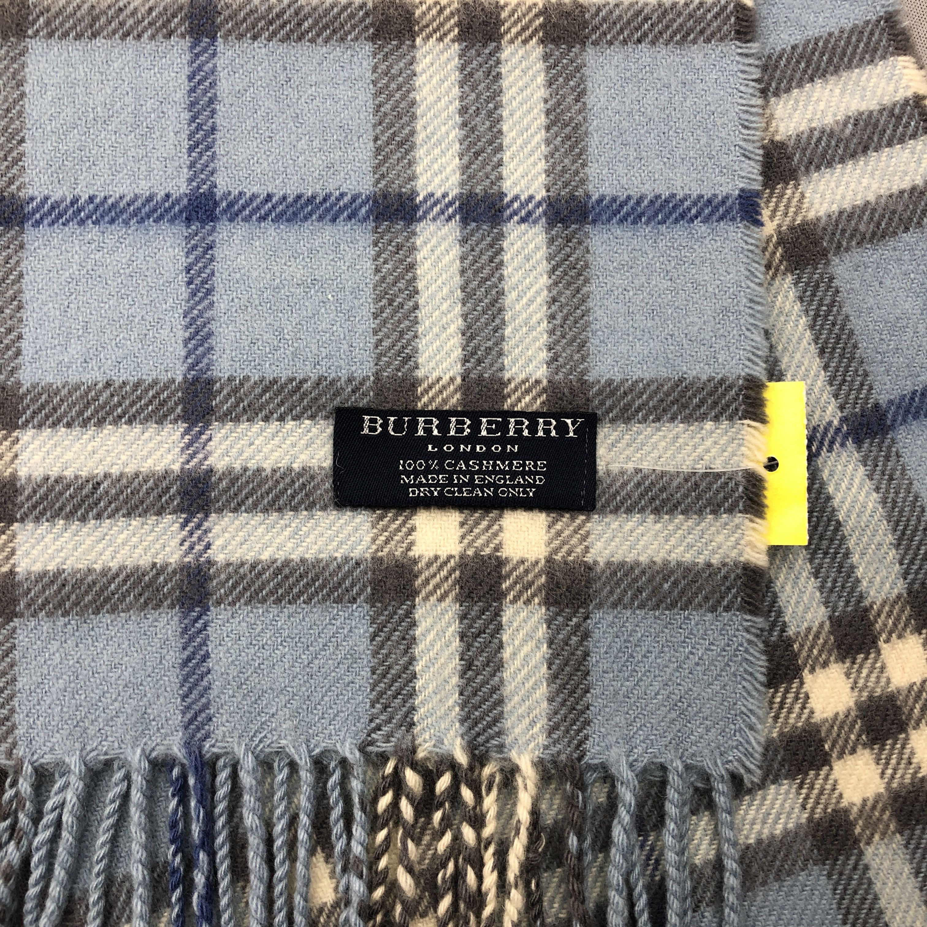 Burberry Vintage Burberry Scarf Nova Check Tartan Cashmere Scarves Size ONE SIZE - 4 Thumbnail