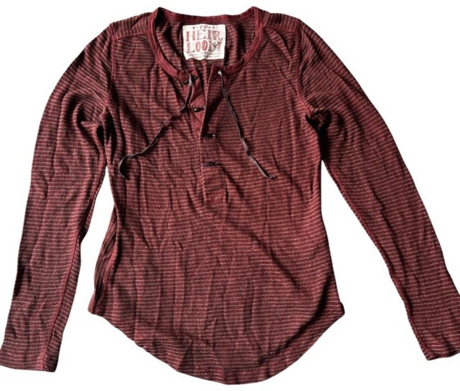 Free People Free people Heirloom S/P Long Sleeve Top Unique Buttons Size S / US 4 / IT 40 - 1 Thumbnail