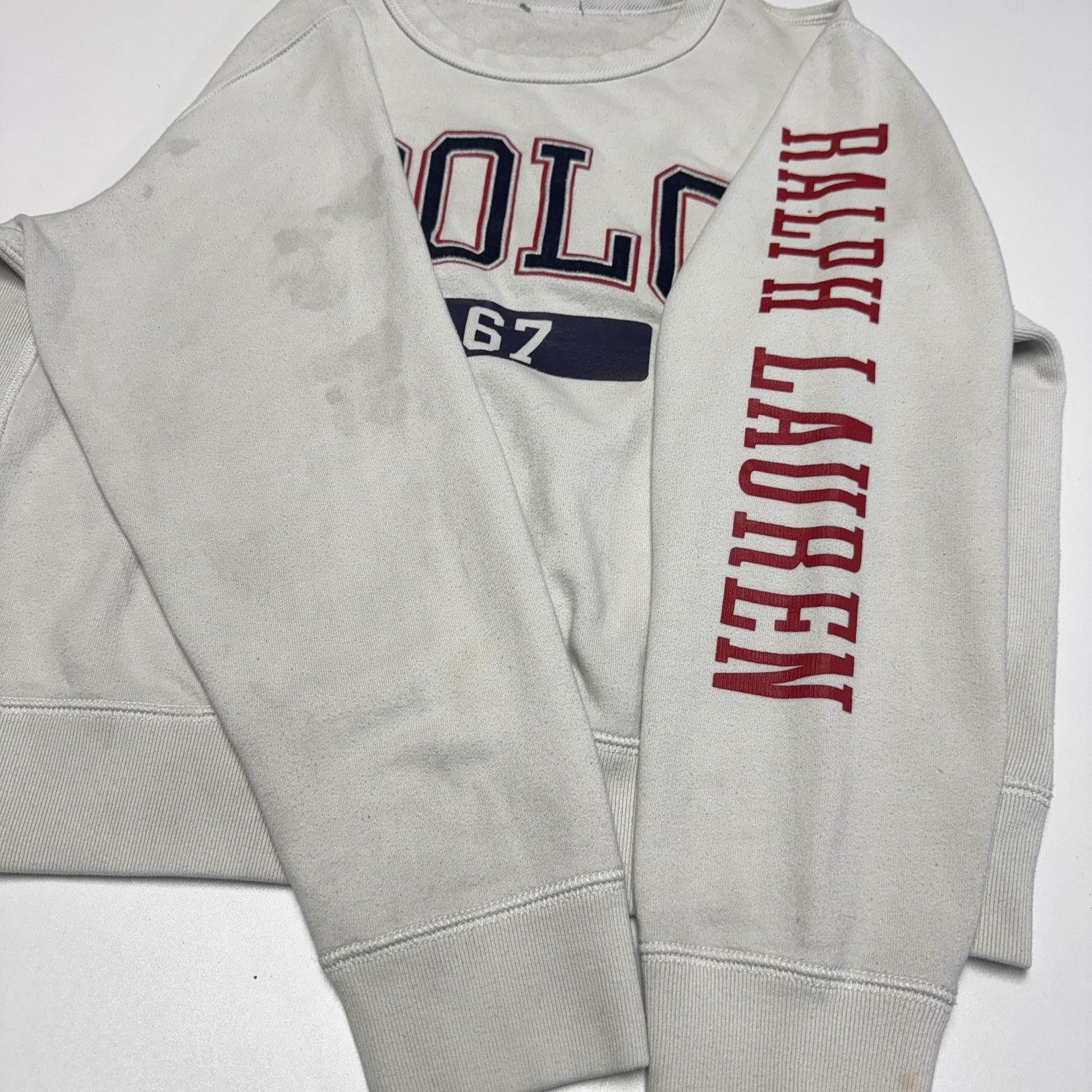 Polo Ralph Lauren Polo Ralph Lauren 67 Crew Neck Sweatshirt Adult Small Size US S / EU 44-46 / 1 - 5 Thumbnail