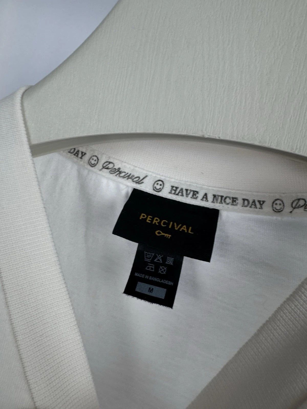 Percival Percival Mens Sleeve t Shirt Size:M RARE Streetwear Basic Size US M / EU 48-50 / 2 - 5 Thumbnail