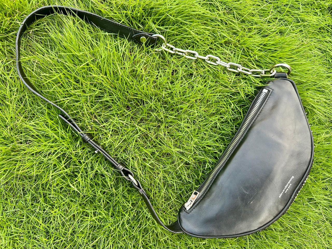 Alexander Wang Authentic Alexander Wang Attica Rhinestone Fanny Pack Size ONE SIZE - 11 Thumbnail