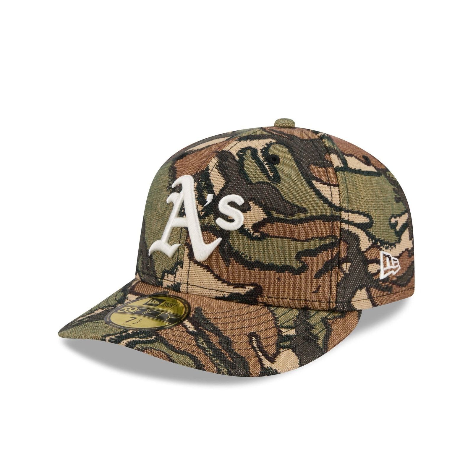 New Era New Era Athletics Three Looms Jacquard Camo 59FIFTY - Size 8 Size ONE SIZE - 1 Thumbnail