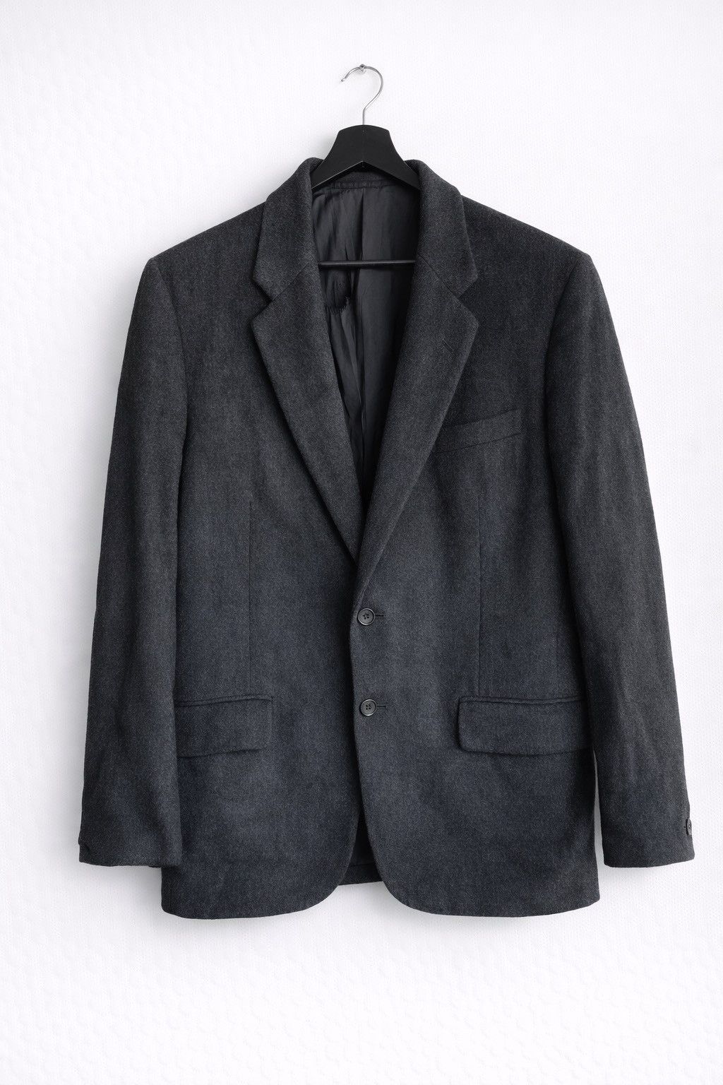 Comme des Garcons Homme Comme des Garçons Homme Wool Blazer Jacket Disstress Size US M / EU 48-50 / 2 - 1 Thumbnail