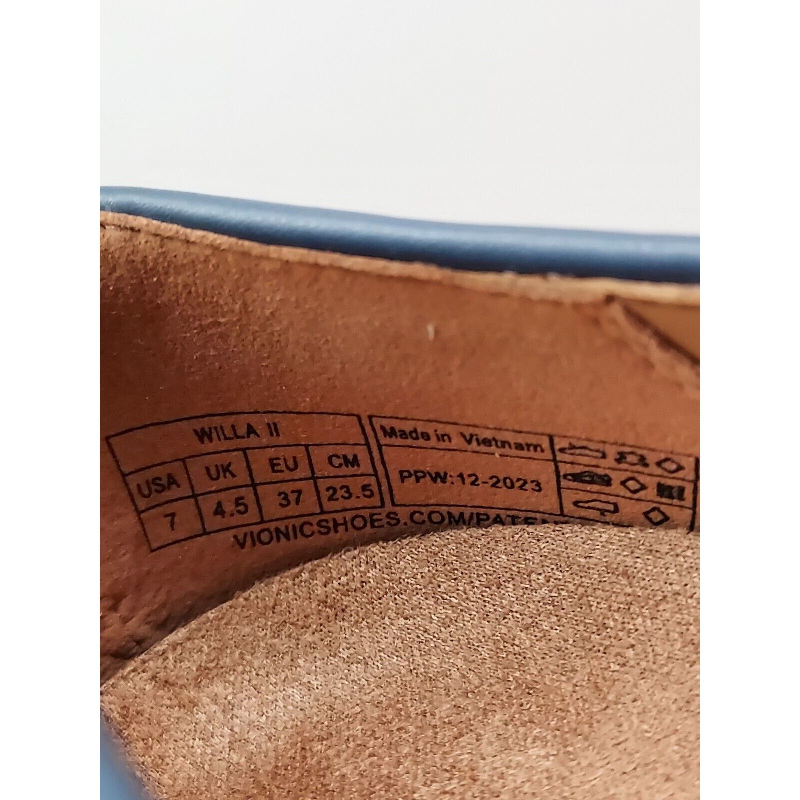 Vionic Vionic Womens | Blue | Willa II Denim Slip On Loafer Size 7 Size US 7 / IT 37 - 20 Thumbnail