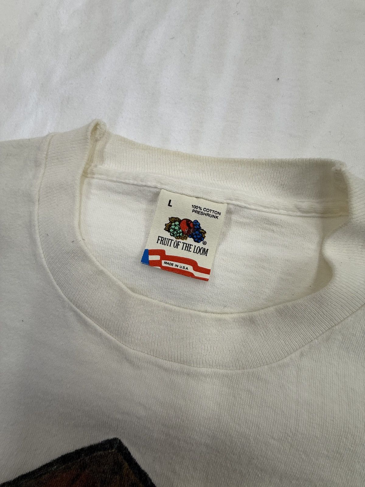 Vintage Vtg 1987 Hand Painted Noah’s Ark Shirt Size US L / EU 52-54 / 3 - 3 Thumbnail
