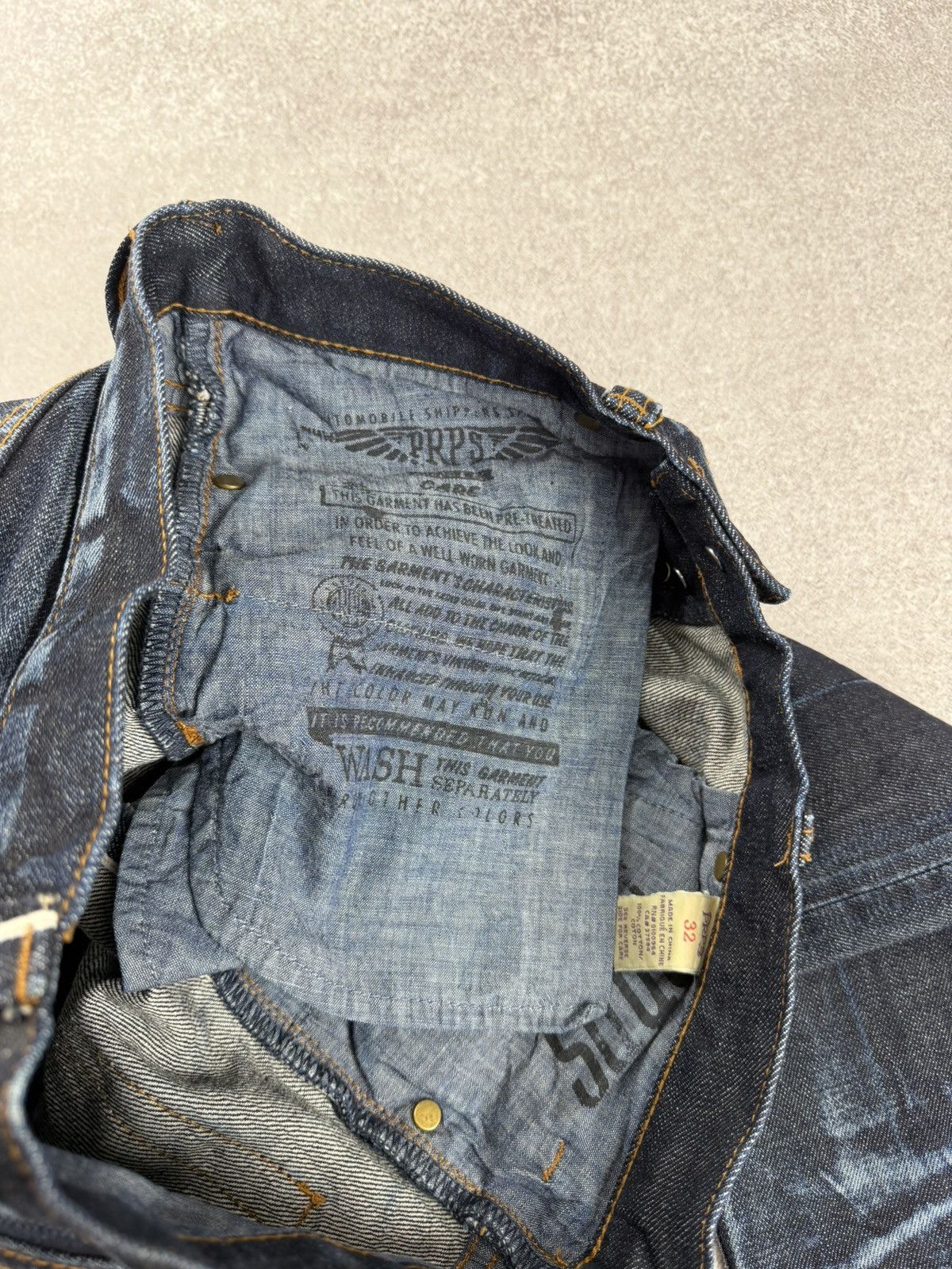 Prps PRPS Selvedge Japan Denim Jeans Men’s Size 32 Size US 32 / EU 48 - 16 Thumbnail