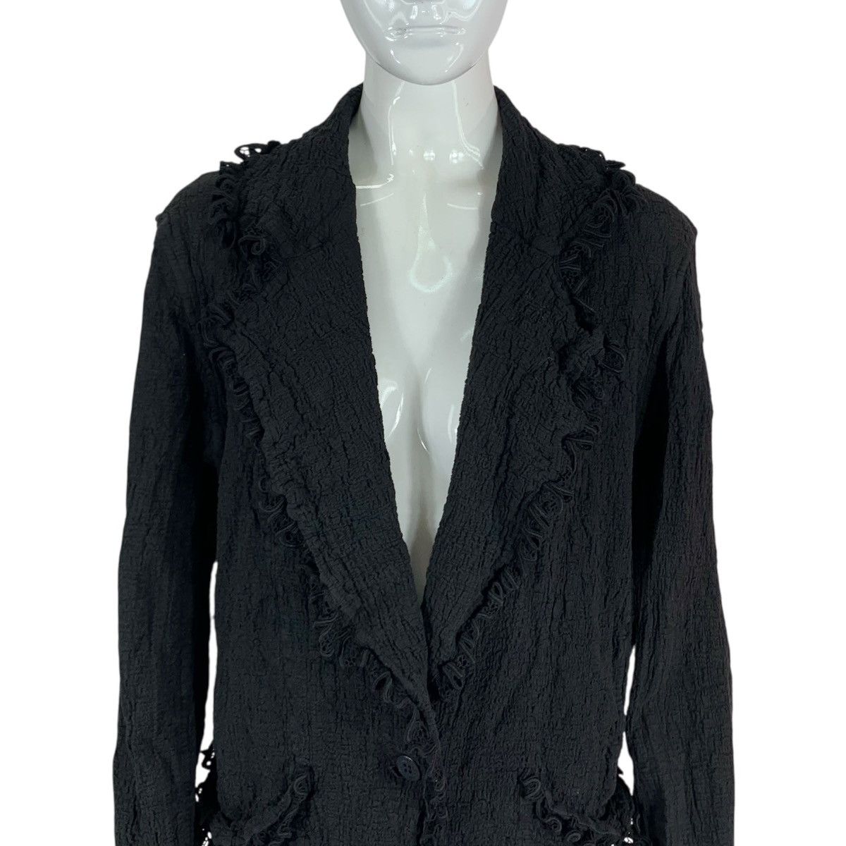 Homme Plisse Issey Miyake × Issey Miyake × Pleats Please Issey Miyake VINTAGE ISSEY MIYAKE ME PLEATS PLEASE STRECTH COAT WOMEN Size M / US 6-8 / IT 42-44 - 5 Thumbnail