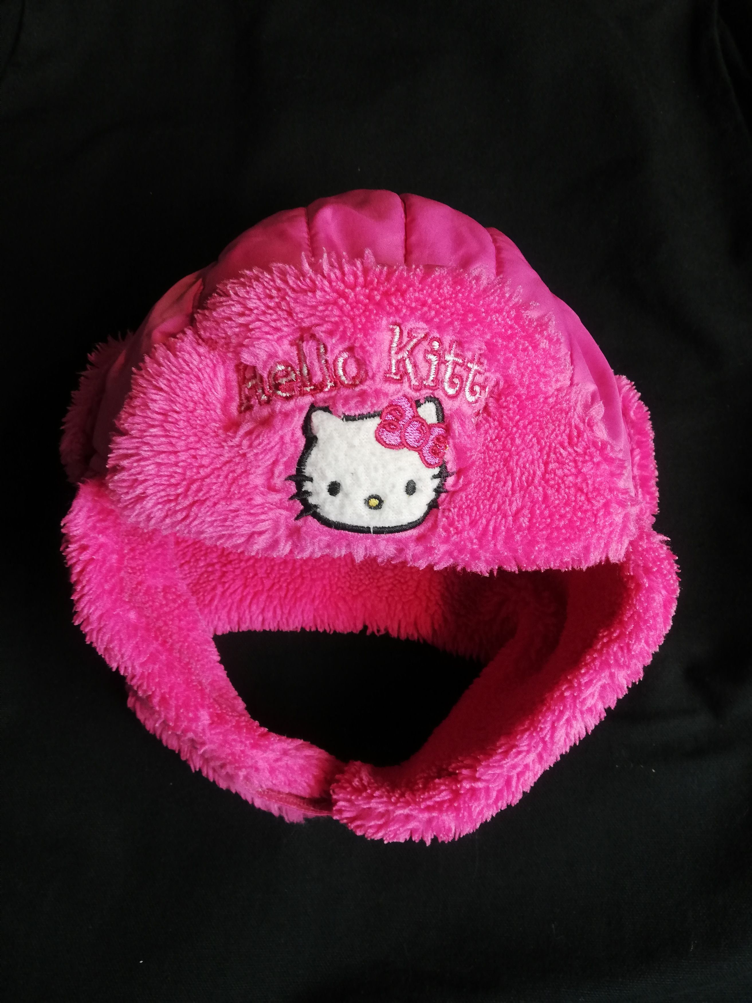 Anime Hello Kitty y2k Aviator Trapper Hat Faux Fur Pink Size ONE SIZE - 4 Thumbnail
