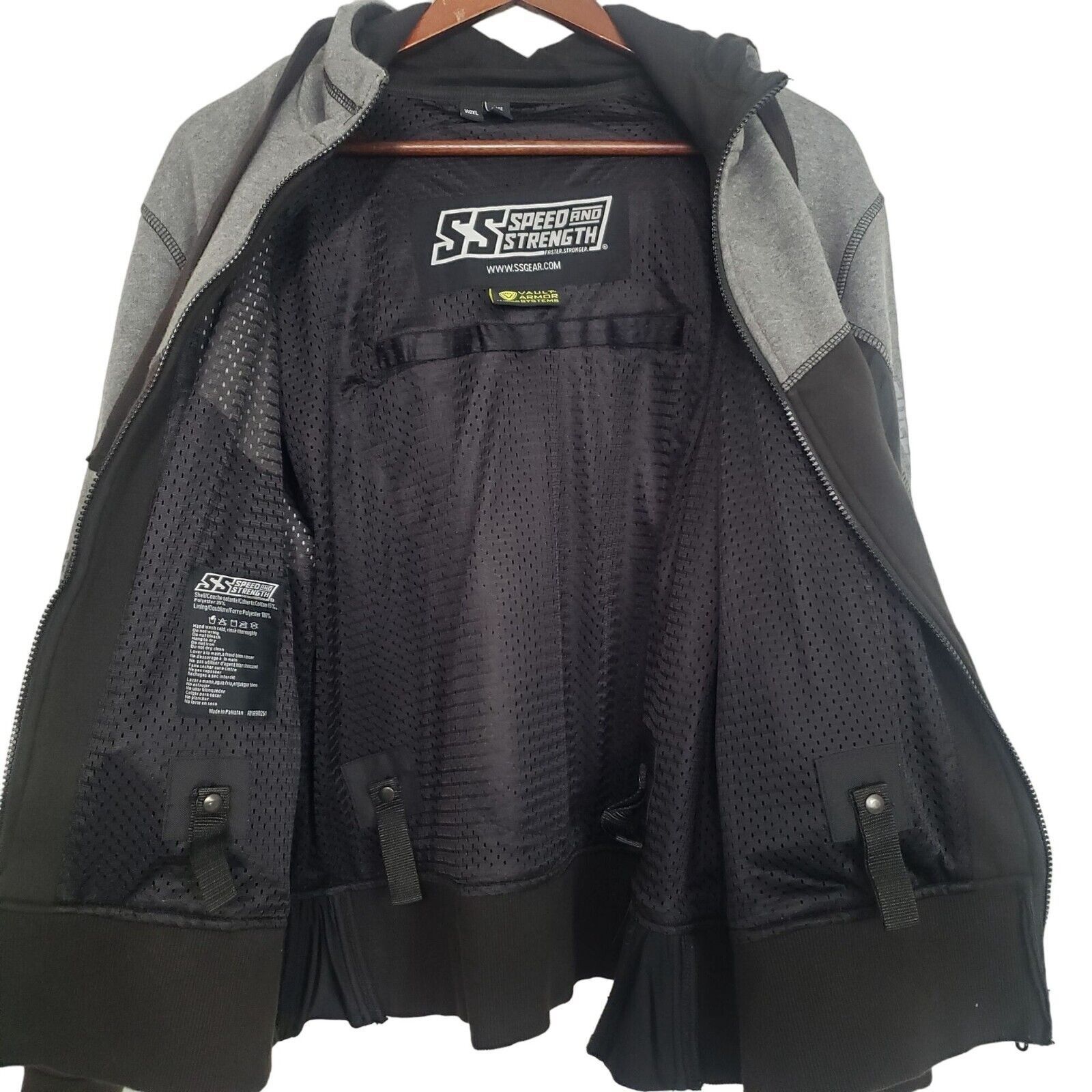 Designer Speed and Strength Motorcycle Jacket Womens Size 2XL Black Size XXL / US 16-18 / IT 52-54 - 7 Thumbnail