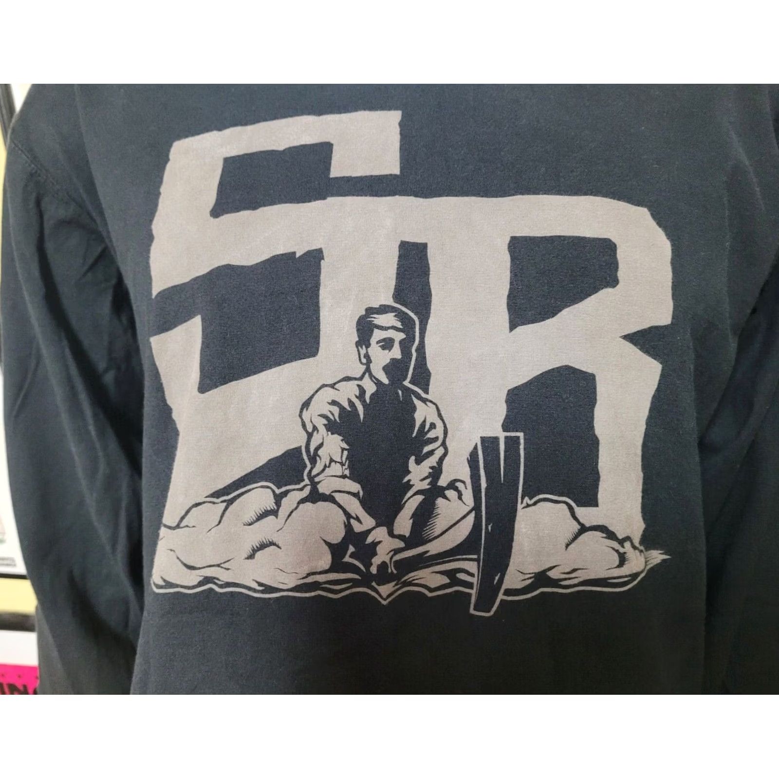 Champion Champion Stormbreaker Brewing Beer Long Sleeve T Shirt 2XL XXL Black Bar Mens Size US XXL / EU 58 / 5 - 2 Thumbnail