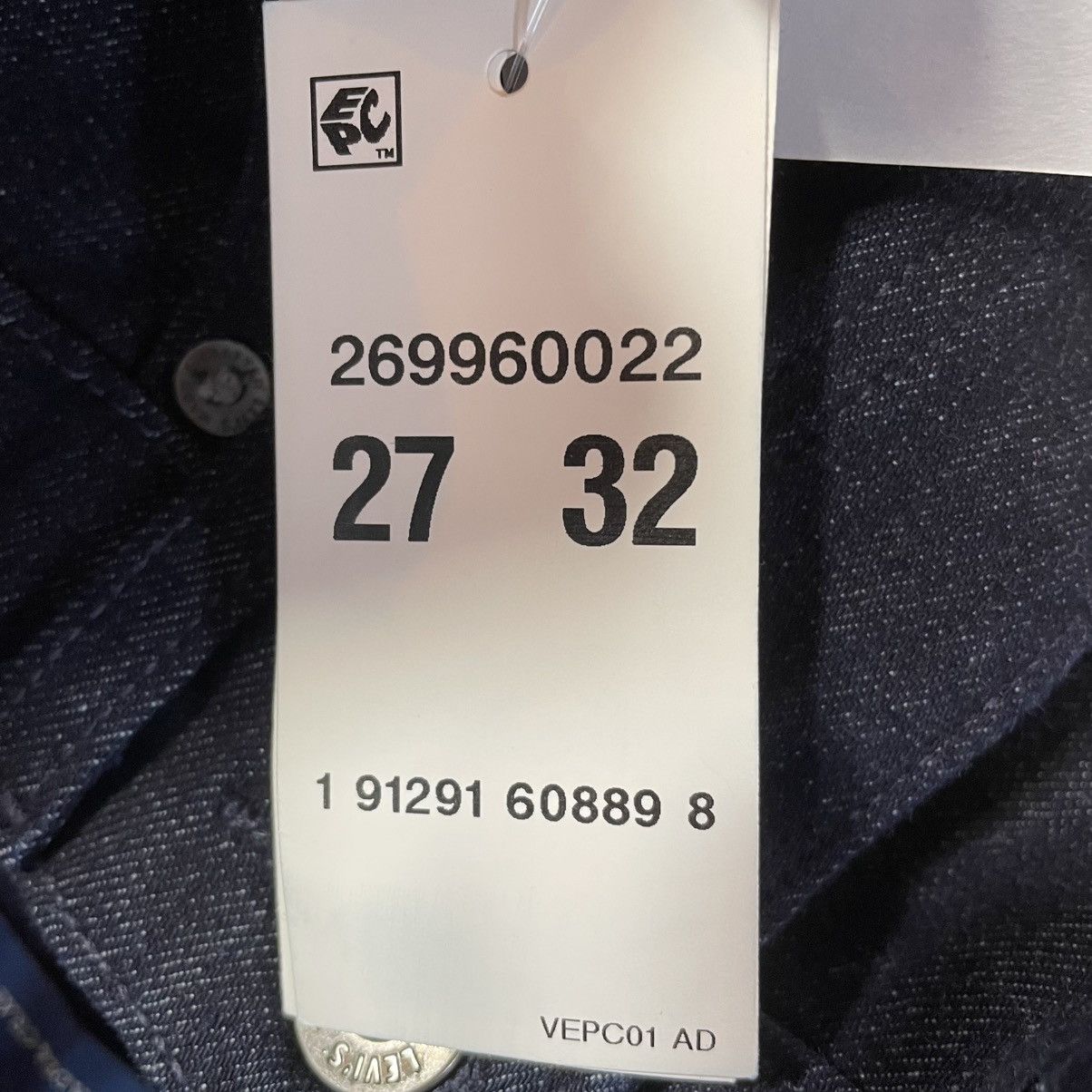 Levi's Made & Crafted Levis Made and Crafted Dark Denim Skinny Jeans size 27 Size US 27 - 6 Thumbnail