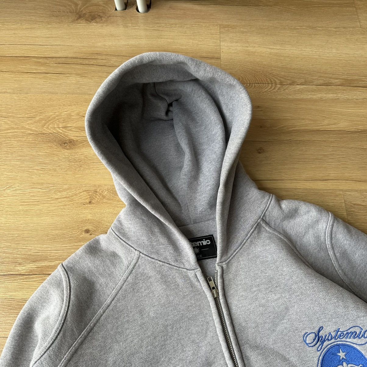 Systemic Systemic Yeezy Gap Fit Melange Balance Cropped Zip Hoodie Size US L / EU 52-54 / 3 - 9 Thumbnail