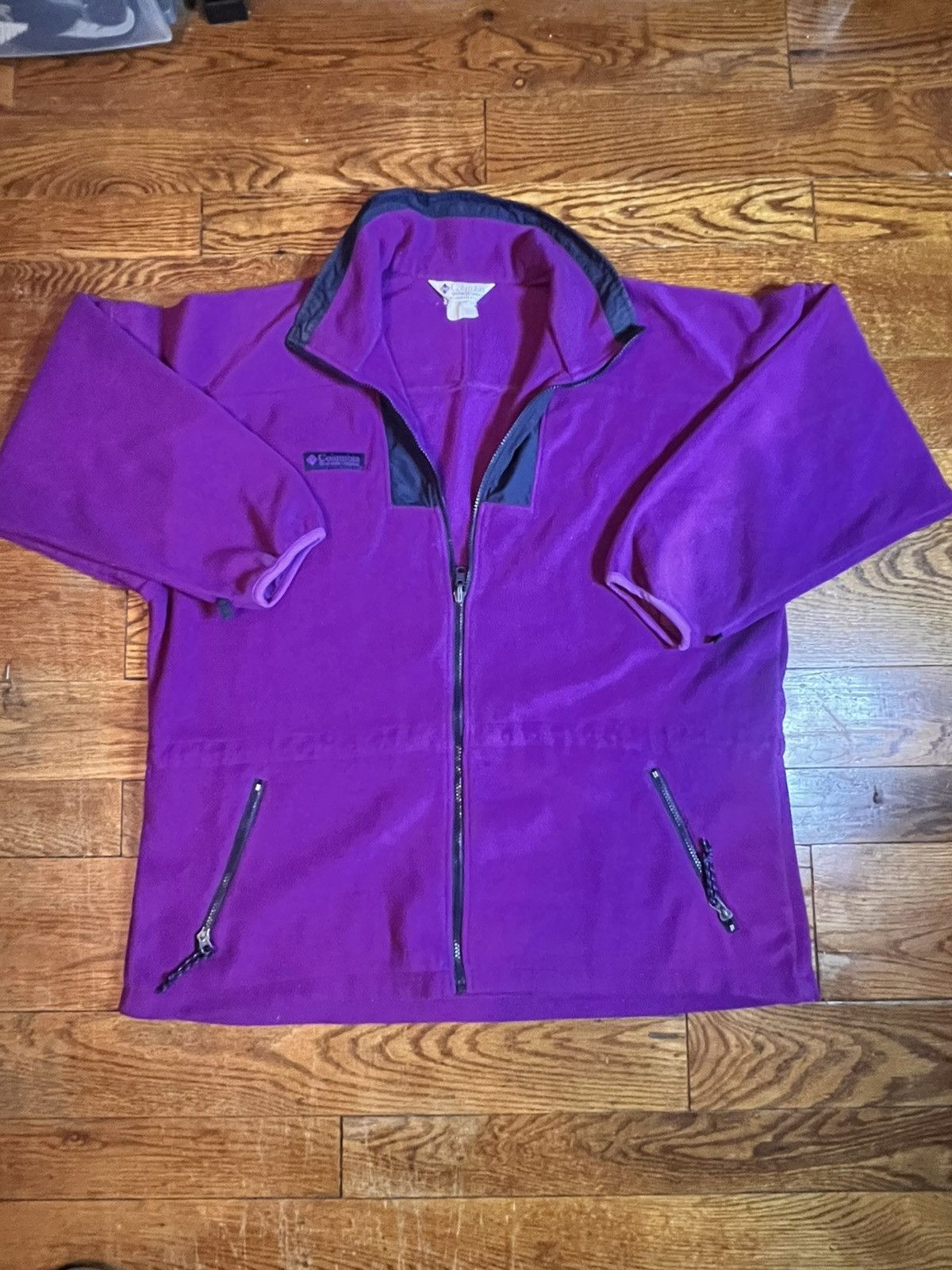 Columbia Vintage Columbia Fleece Jacket Size US L / EU 52-54 / 3 - 1 Thumbnail