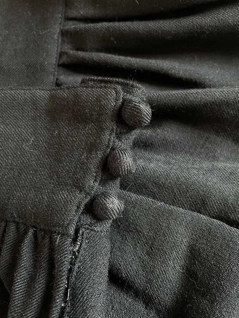 Comme des Garcons Comme Des Garcons Black Long Skirt, Pleated Skirt, Big Ski Size 24" / US 00 / IT 34 - 5 Thumbnail