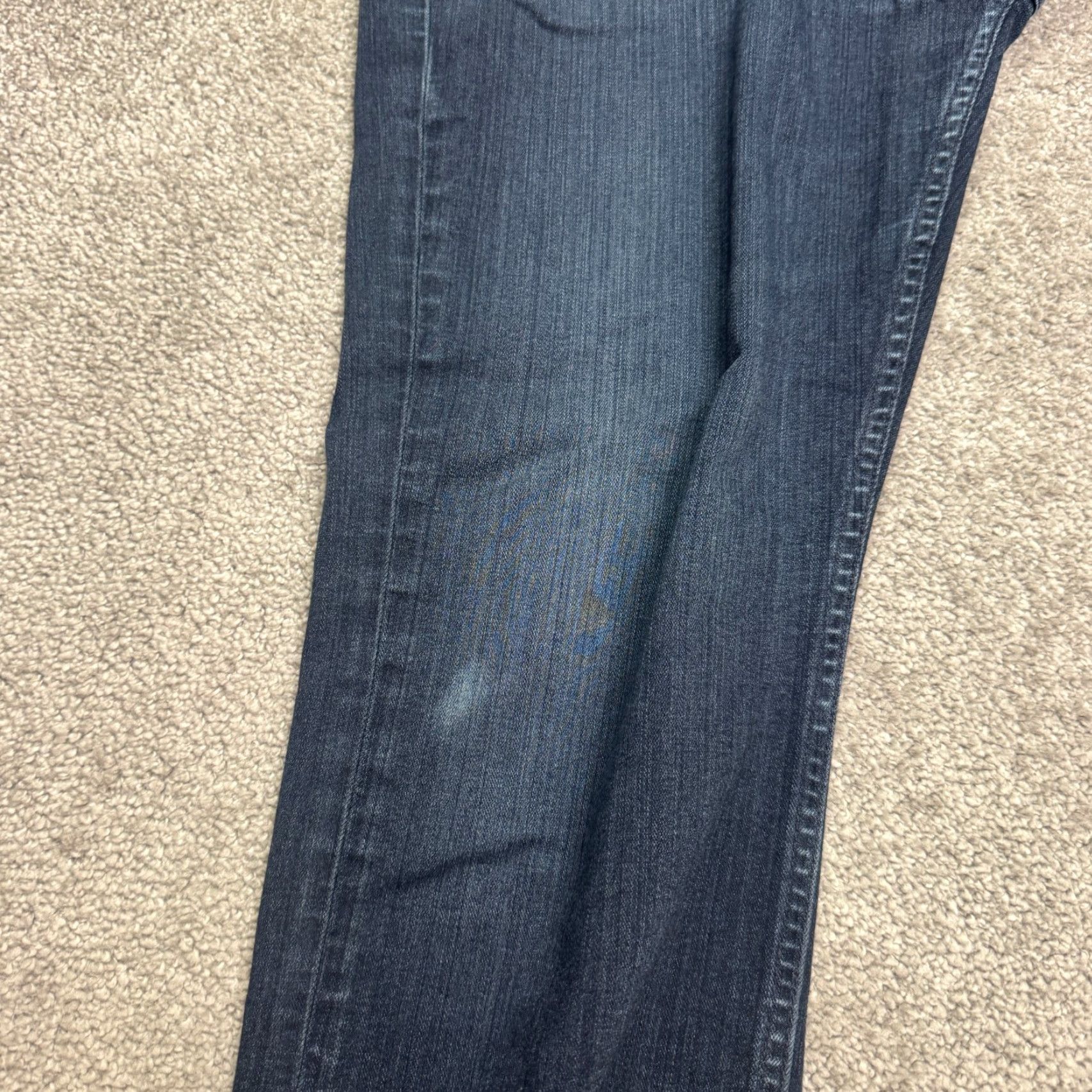 Paige PAIGE Federal Slim Straight Jeans Mens 34x30 Denim Blue Dark Wash Casual USA Streetwear 90s Modern Mens Size US 34 / EU 50 - 6 Thumbnail